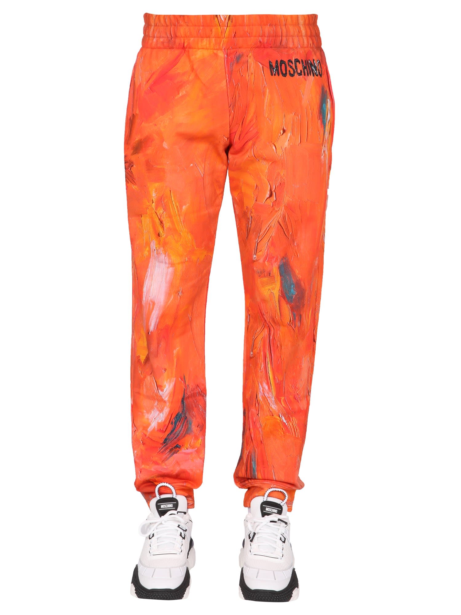 Moschino Painting Jogging Pants