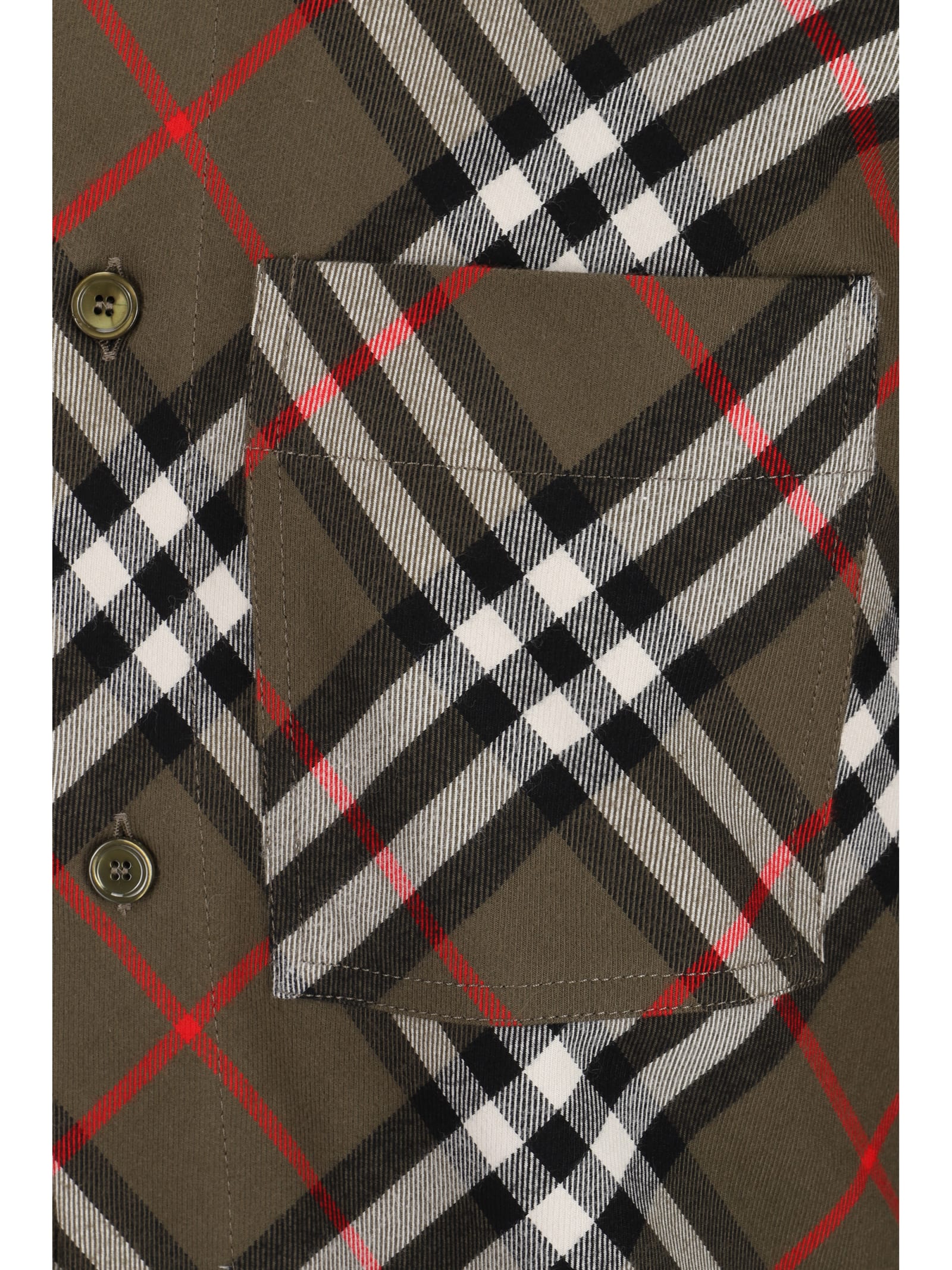 Burberry Shirt In Loch Ip Check