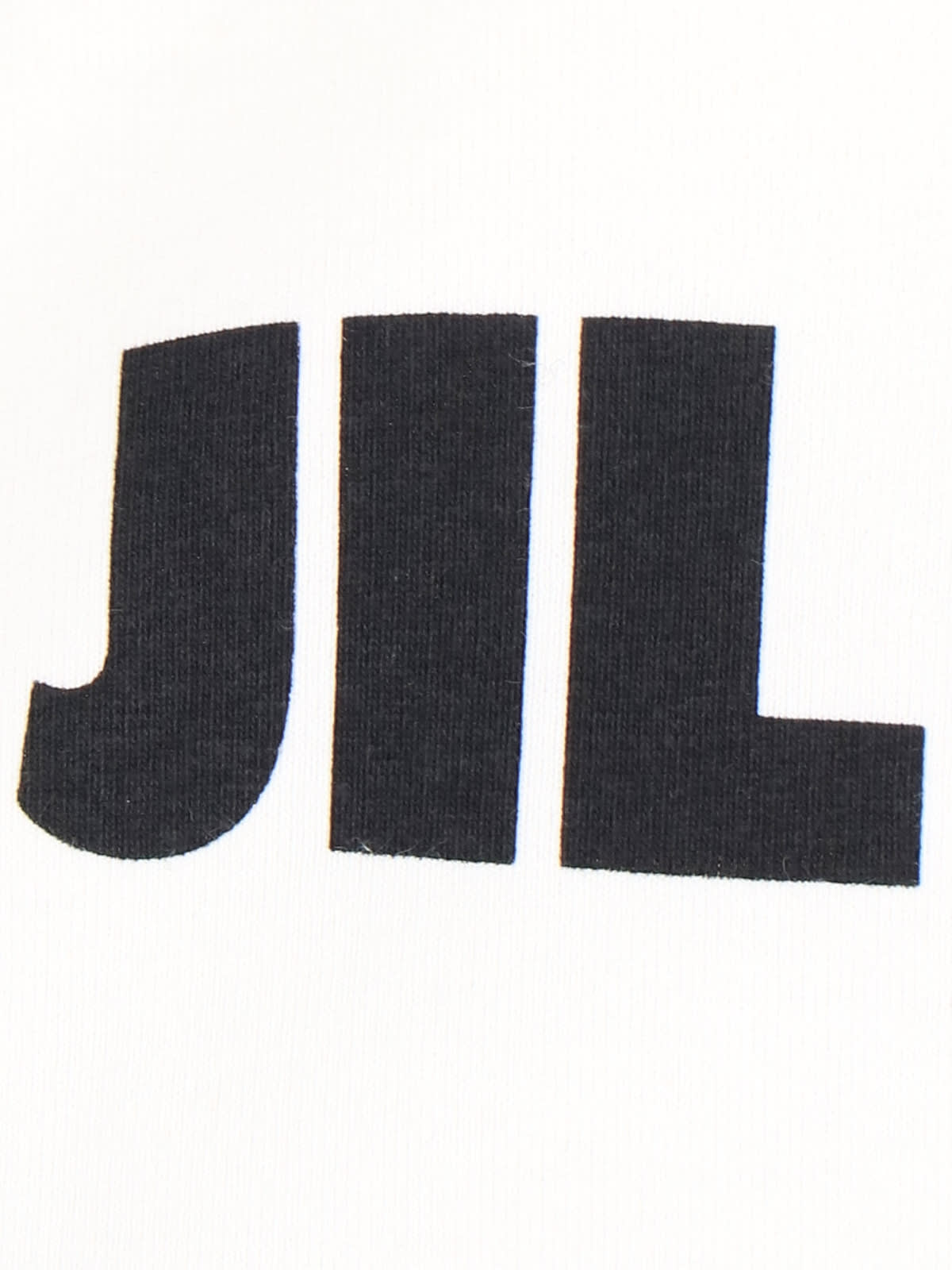 Jil Sander Logo T-shirt By . The Brand Presents A Minimalist Style That Is Appreciated Wor In White