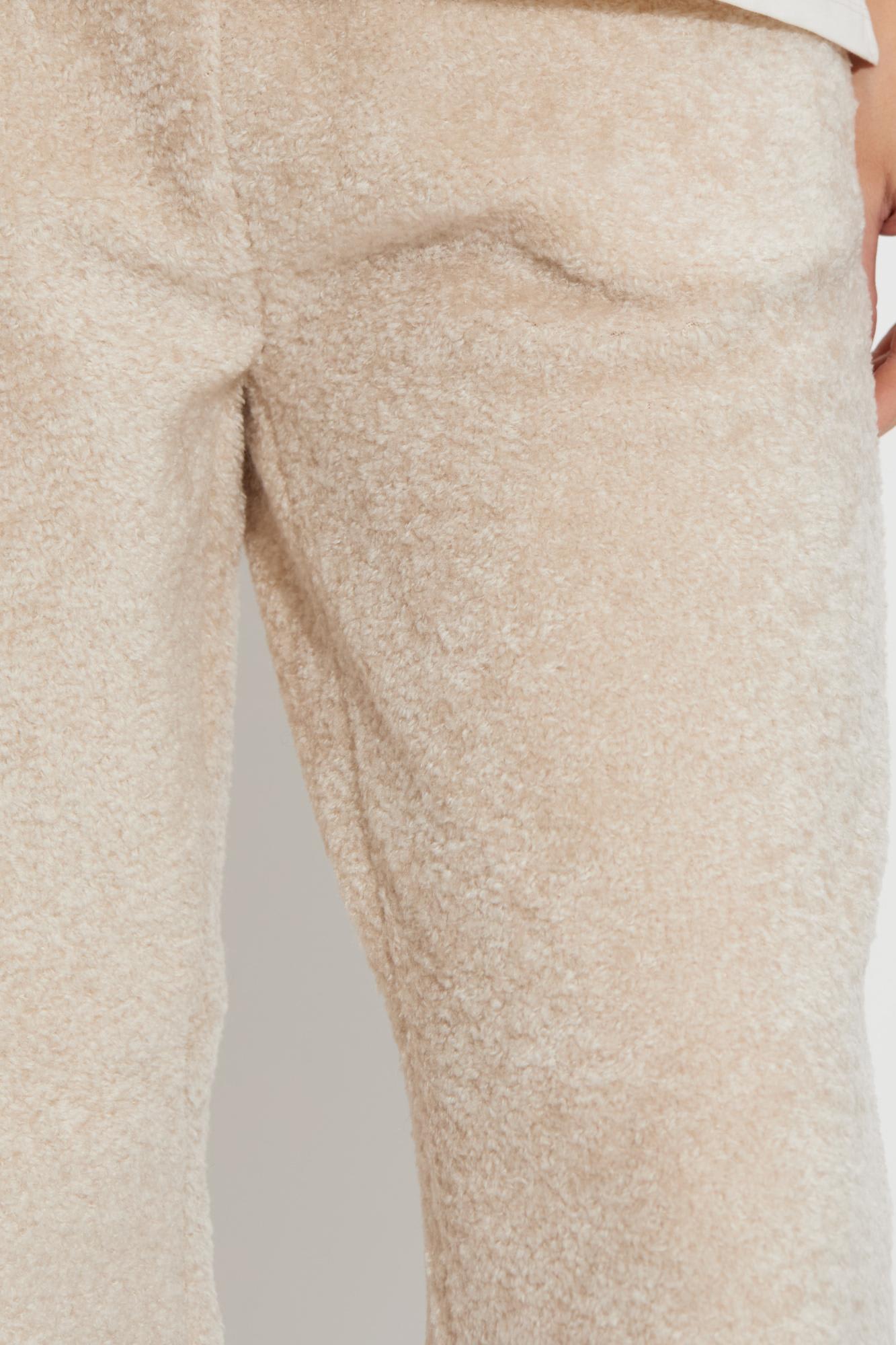 Moncler Side-stripe Drawstring Trousers In Neutral