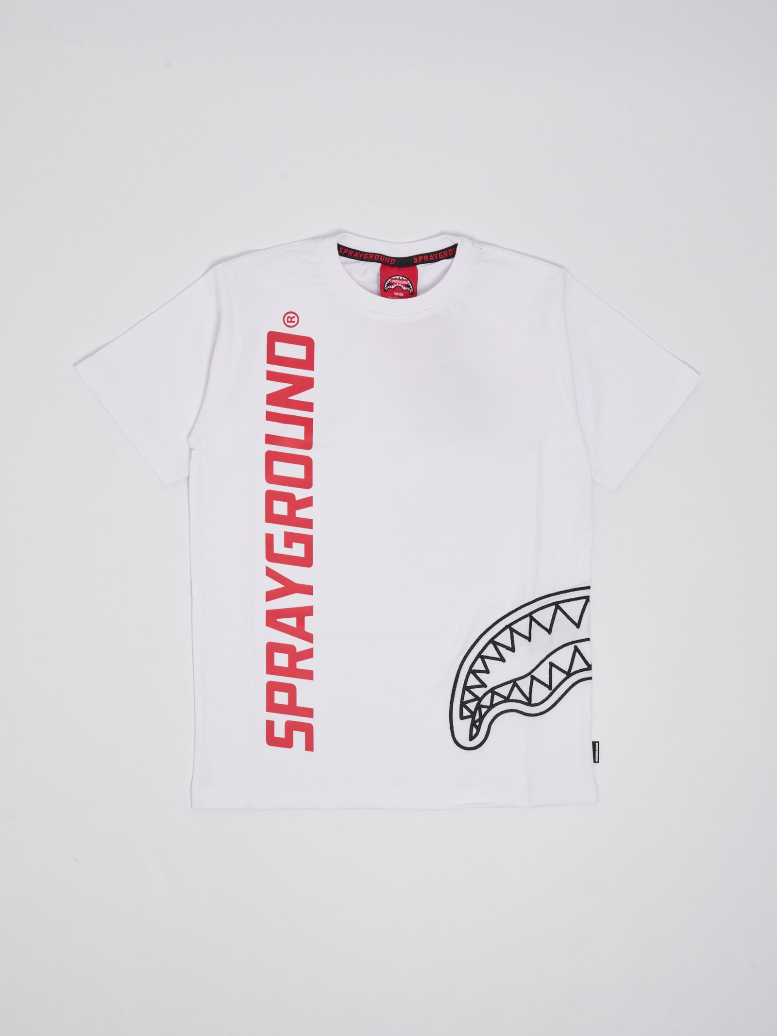 Shop Sprayground T-shirt T-shirt In Bianco