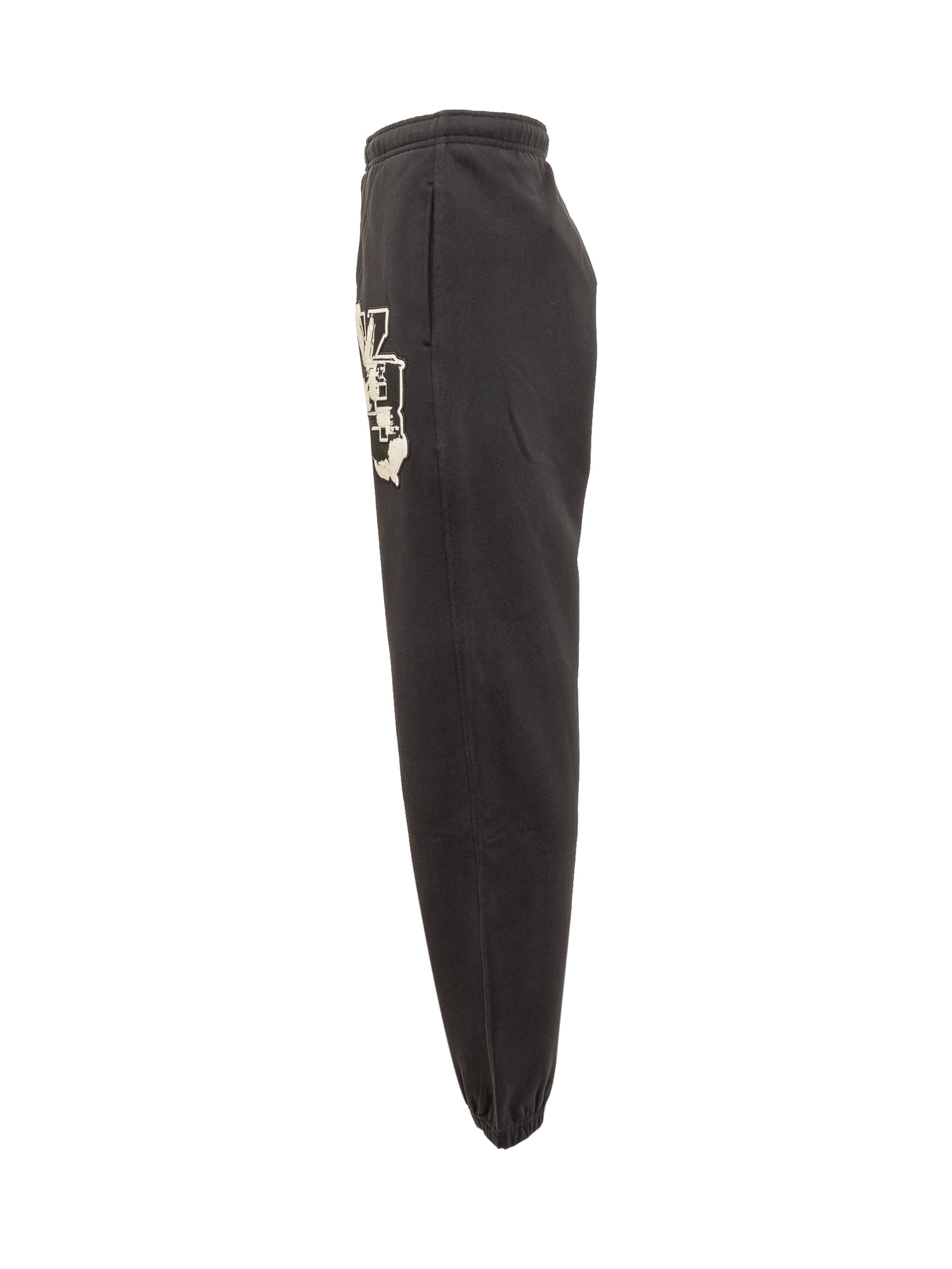 Shop Y-3 Gfx Sweatpants In Black