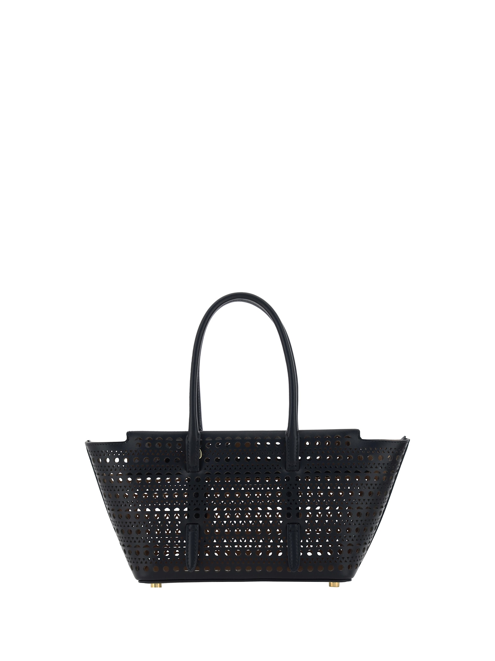 Shop Alaïa New Mina 20 Handbag In Noir