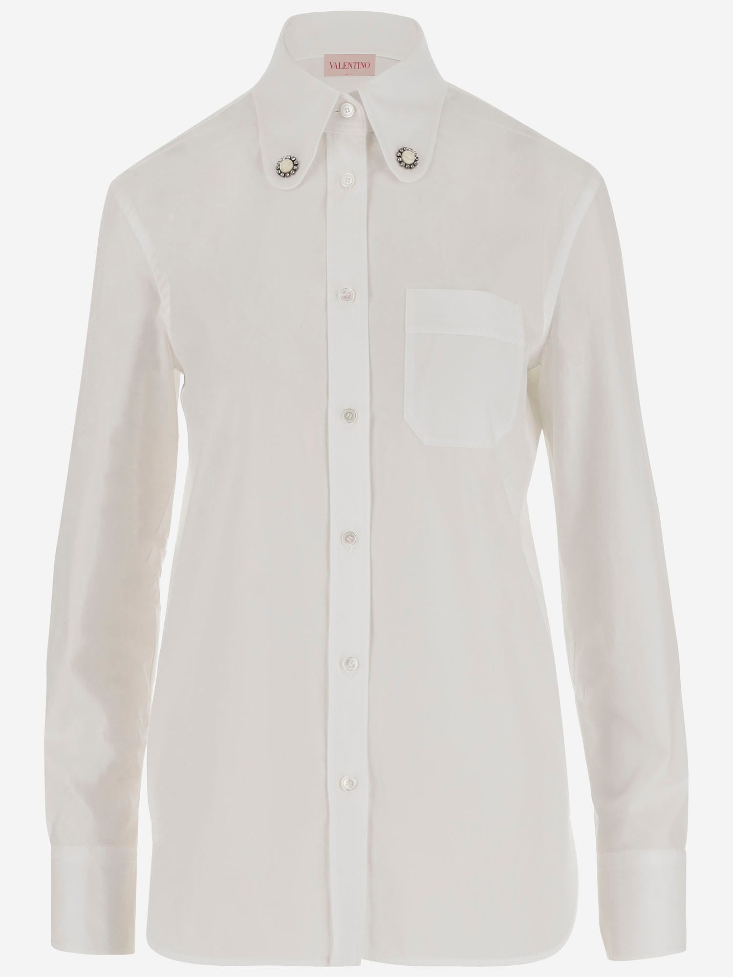 White Poplin Shirt