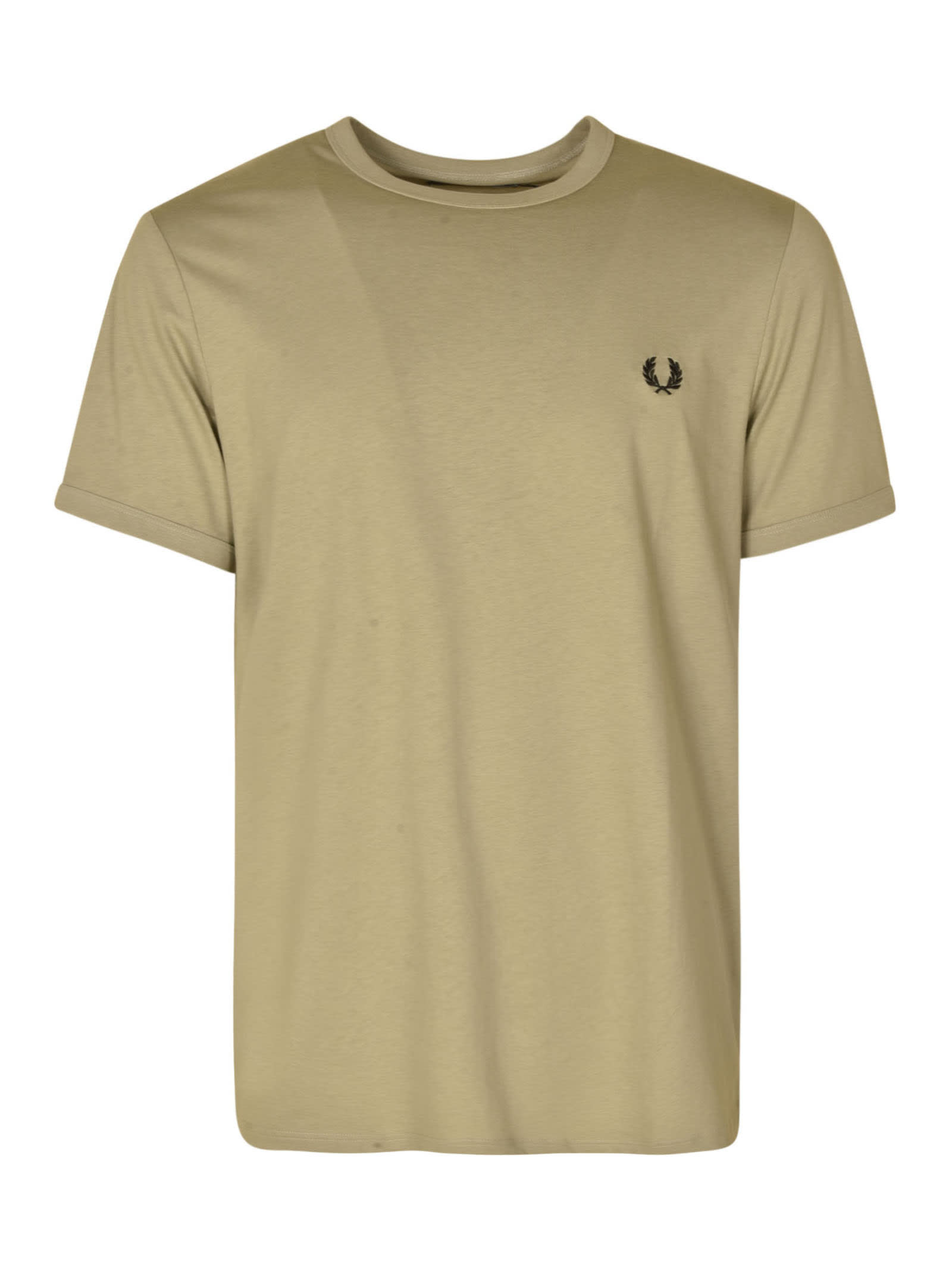 Fred Perry Ringer T-shirt In Seagrass