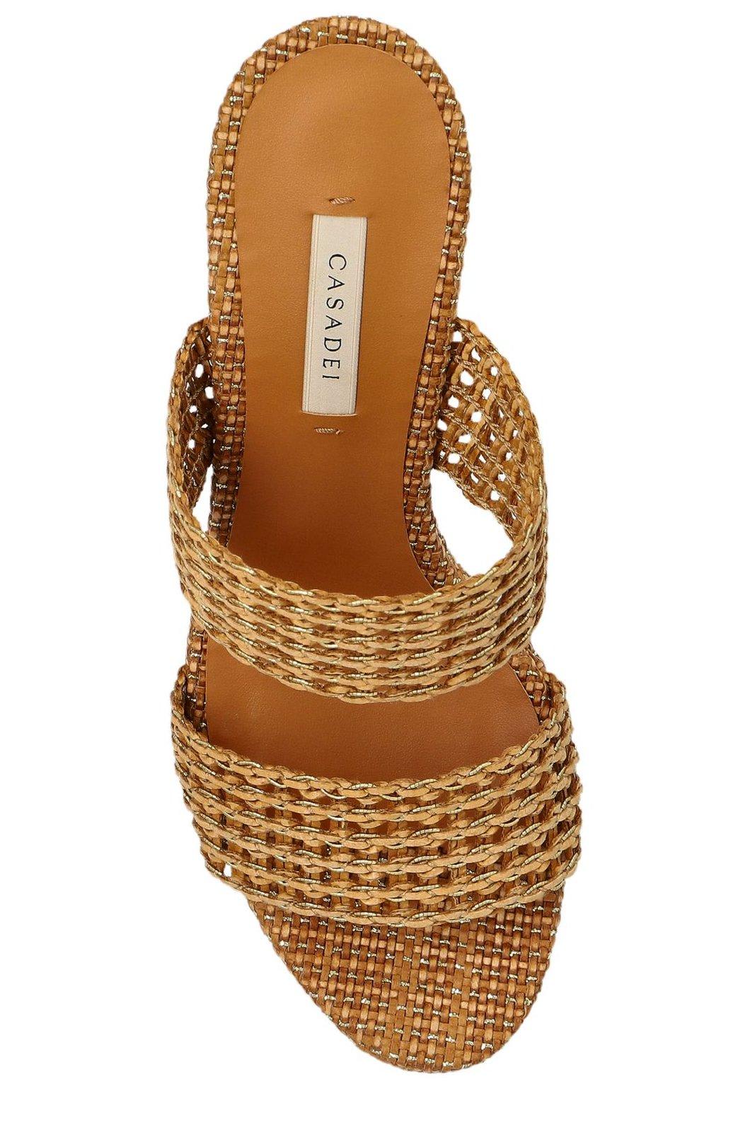 Casadei Goldeneye Isa Platform Sandals