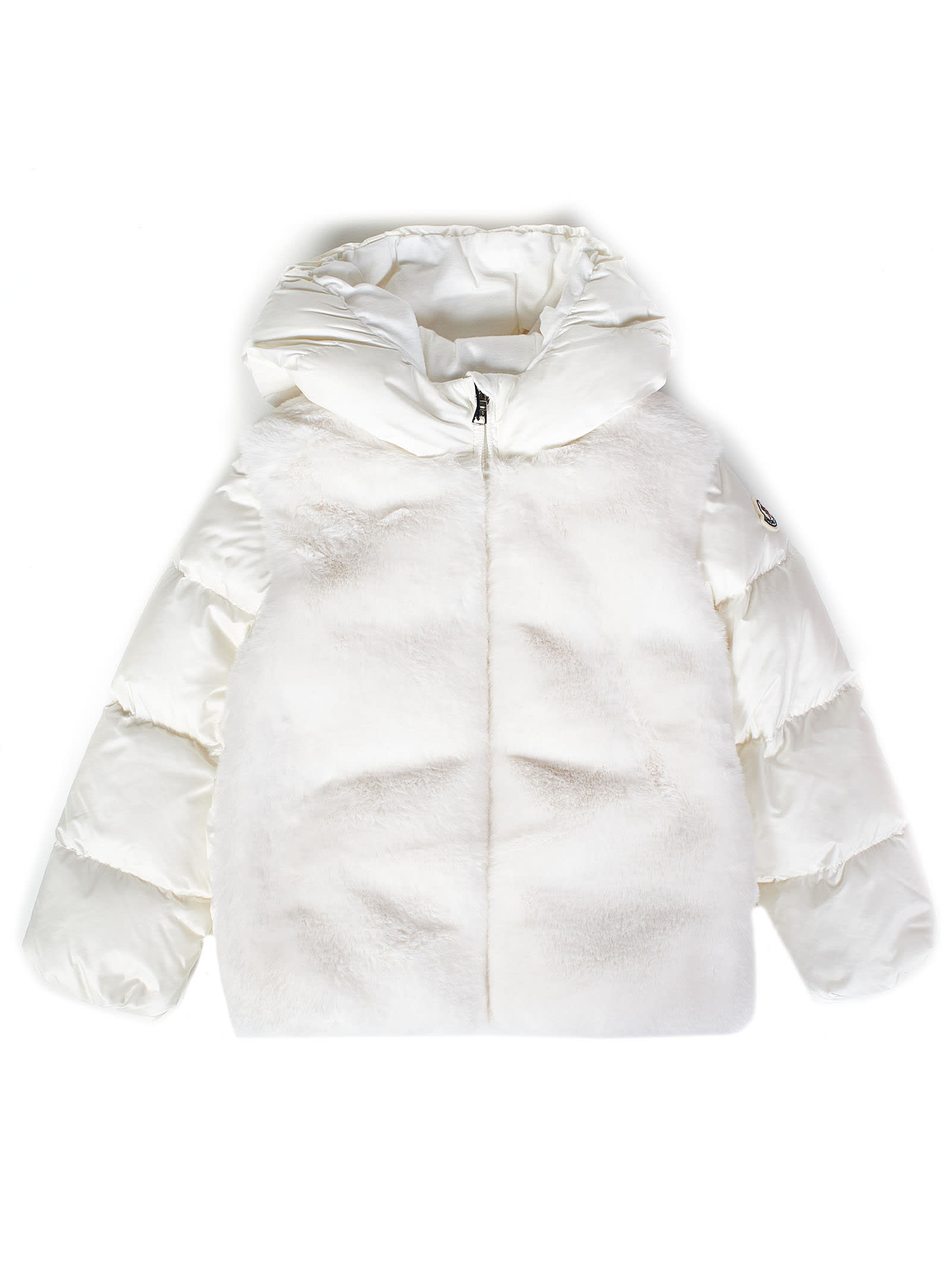 Moncler Babies' Down Jacket In White