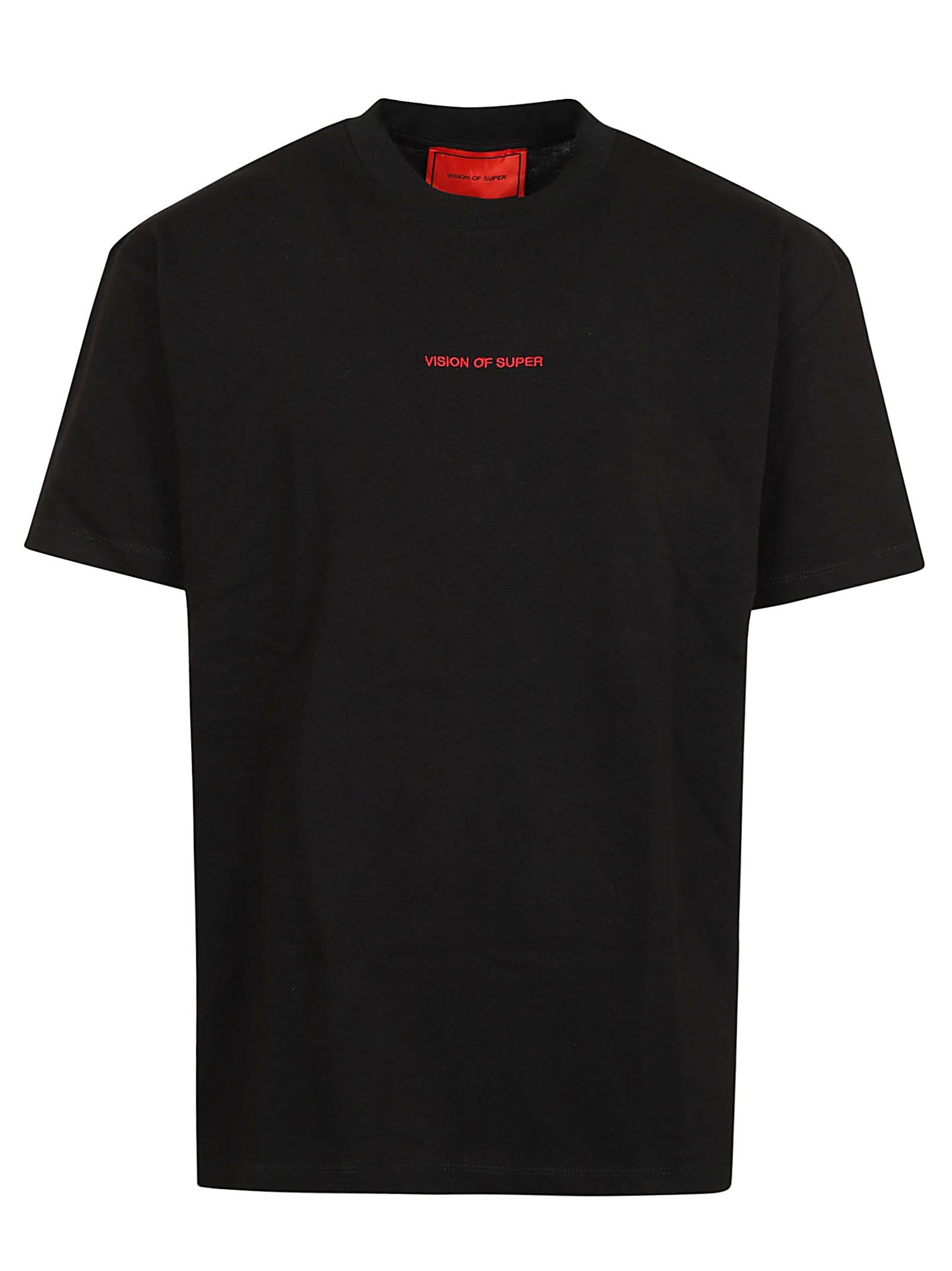 Black T-shirt With Military Vos Print