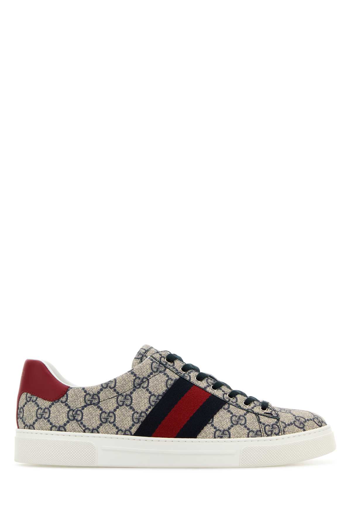 Shop Gucci Gg Supreme Fabric Ace Sneakers In Multi