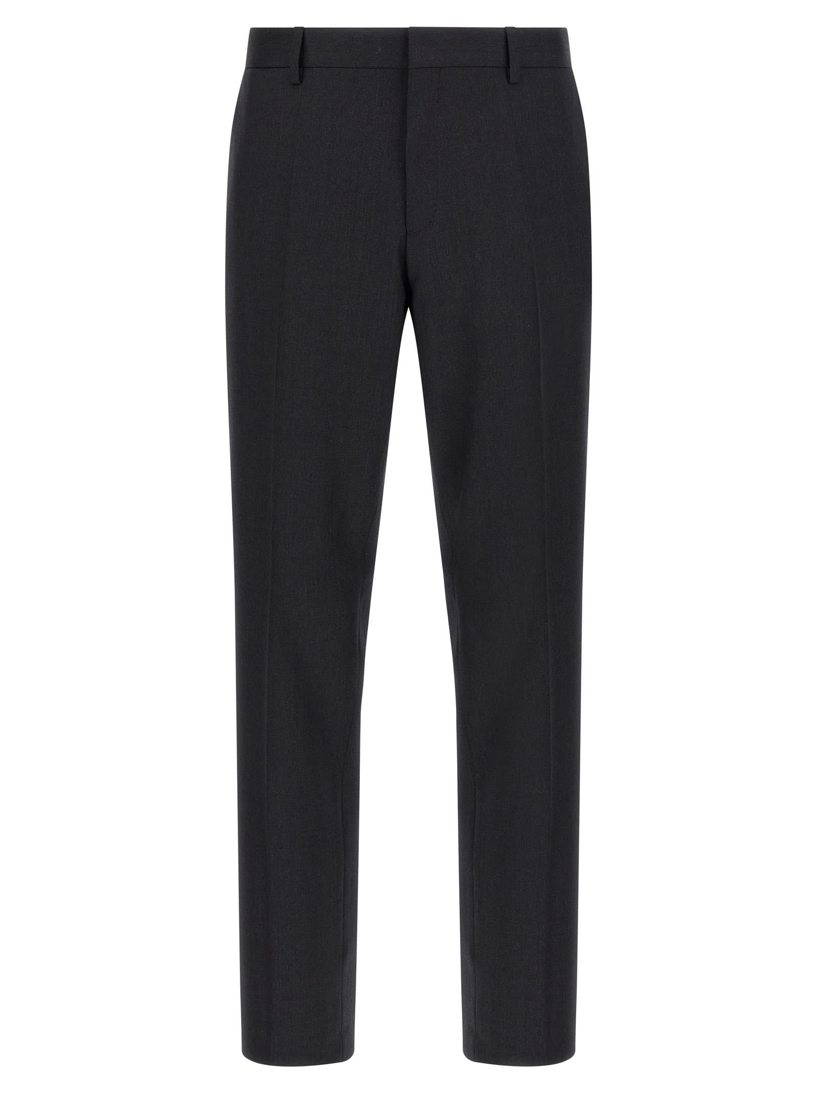 Hugo Boss Button Single-breasted Suit In Gray
