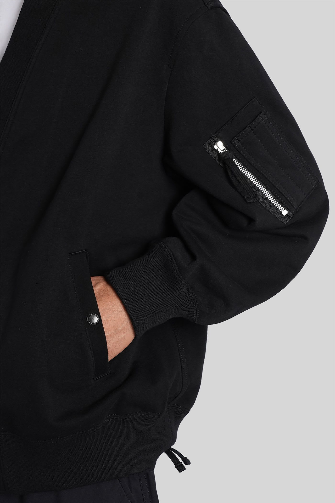 Comme Des Garçons Homme Deux Button-fastening Pocket Cardigan In Black
