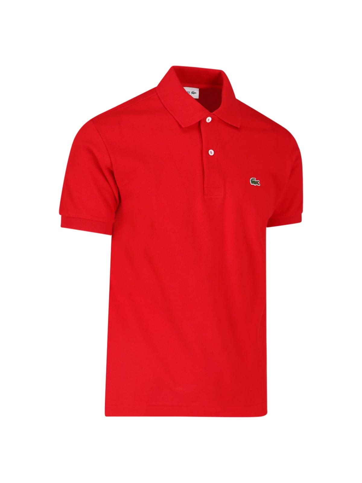 Shop Lacoste Classic Design Polo Shirt In Rosso