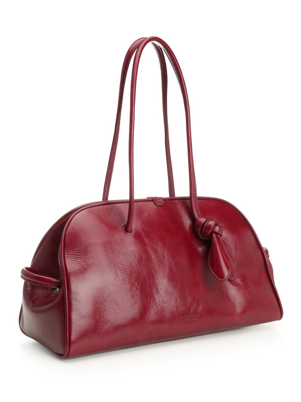 Jacquemus Le Turismo Shoulder Bag In Burgundy