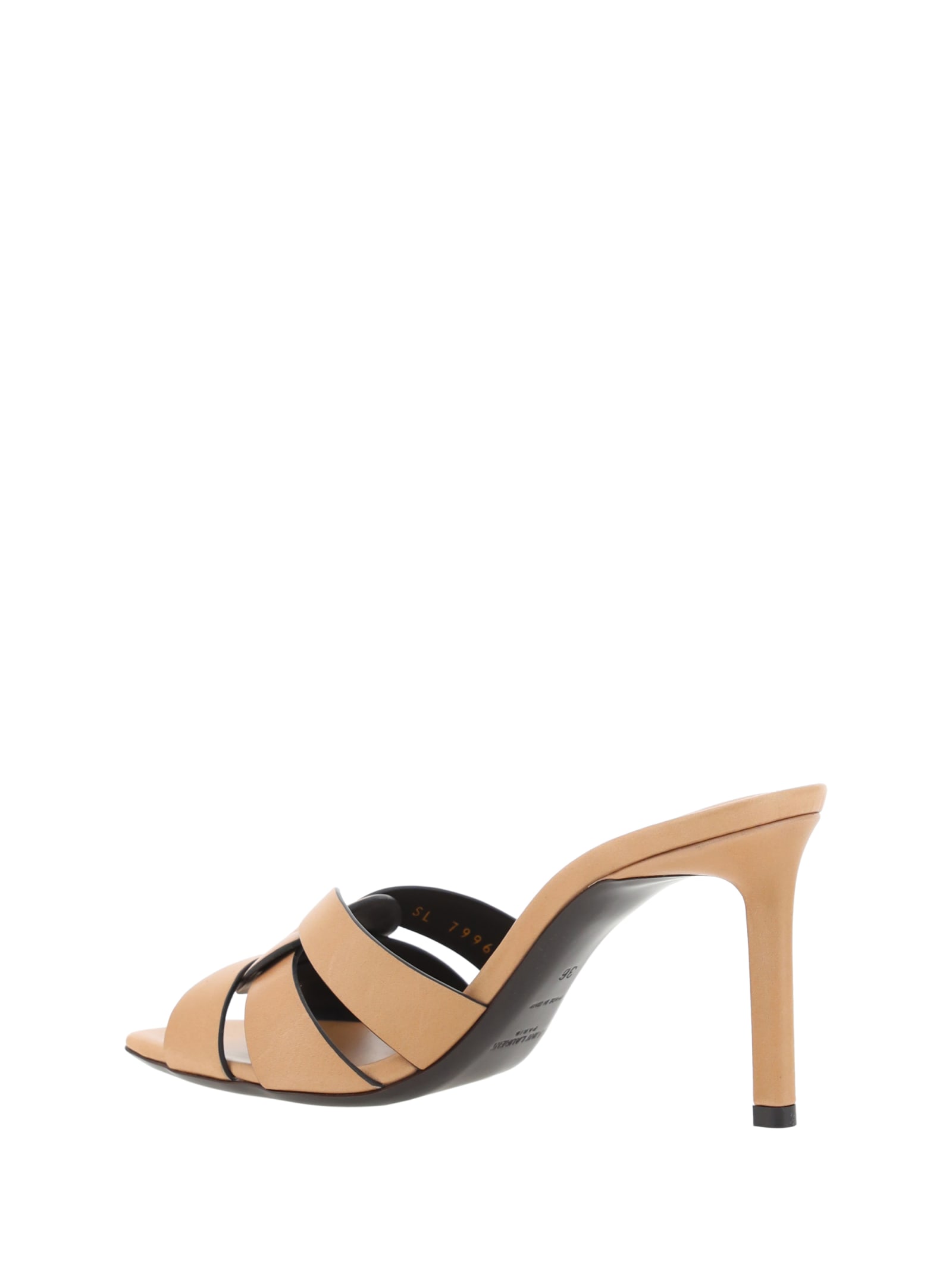 Shop Saint Laurent Tribute San Maine Sandals In Corda