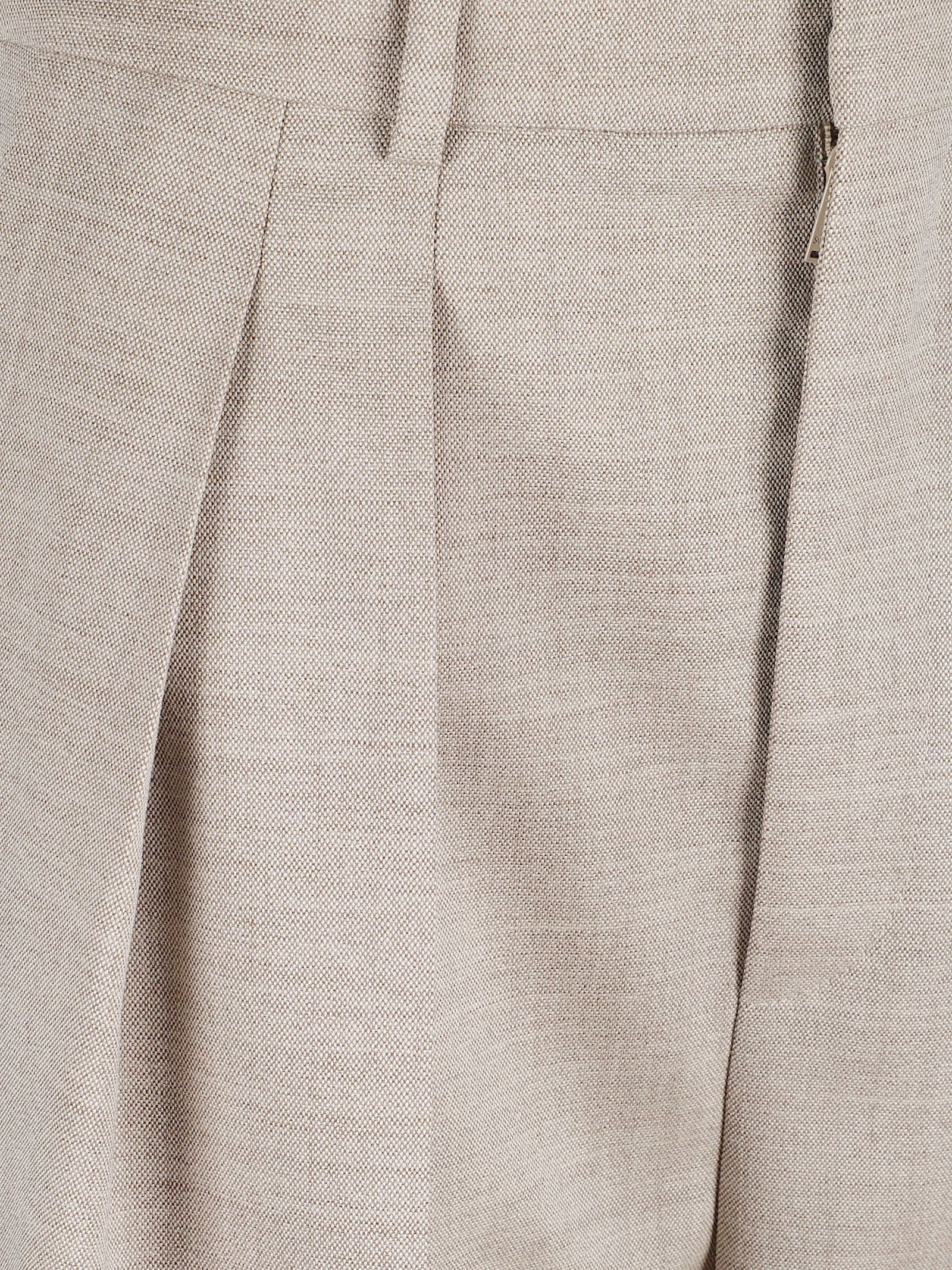 Saint Laurent Long Pants In Gray