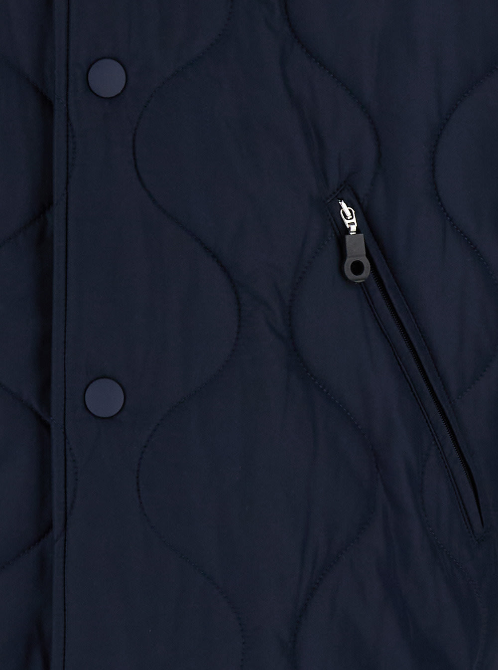 Apc 'florent' Blue Jacket With Snap Buttons In Blu