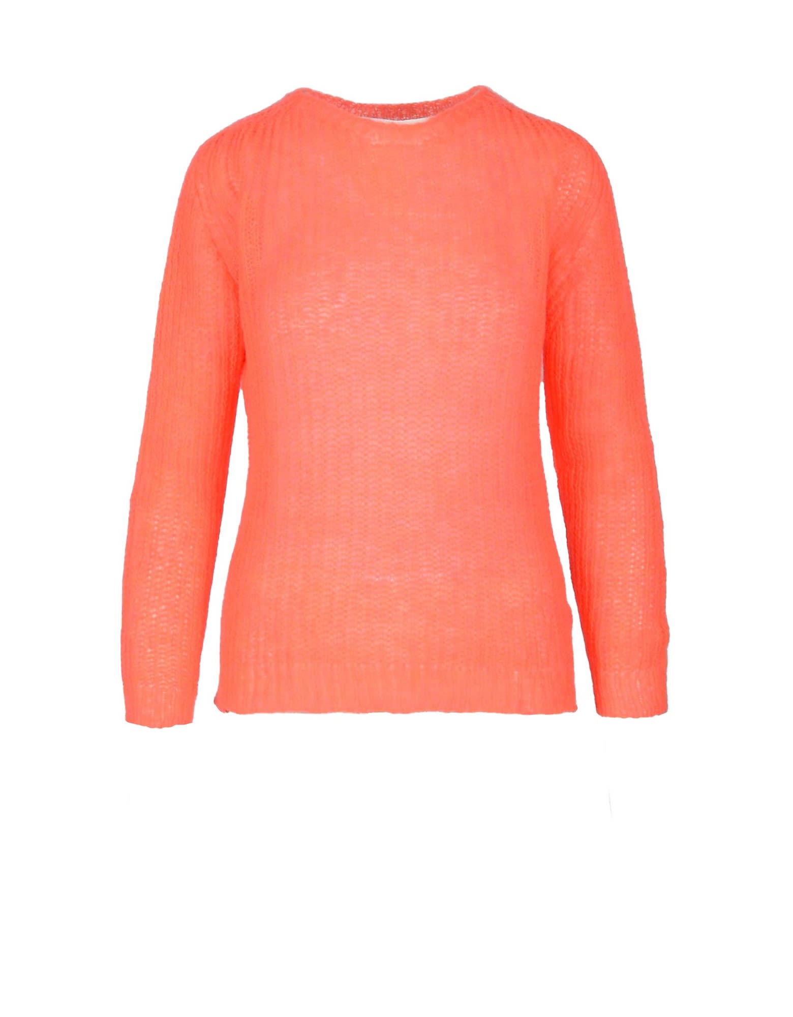 Pink Memories Womens Orange Sweater