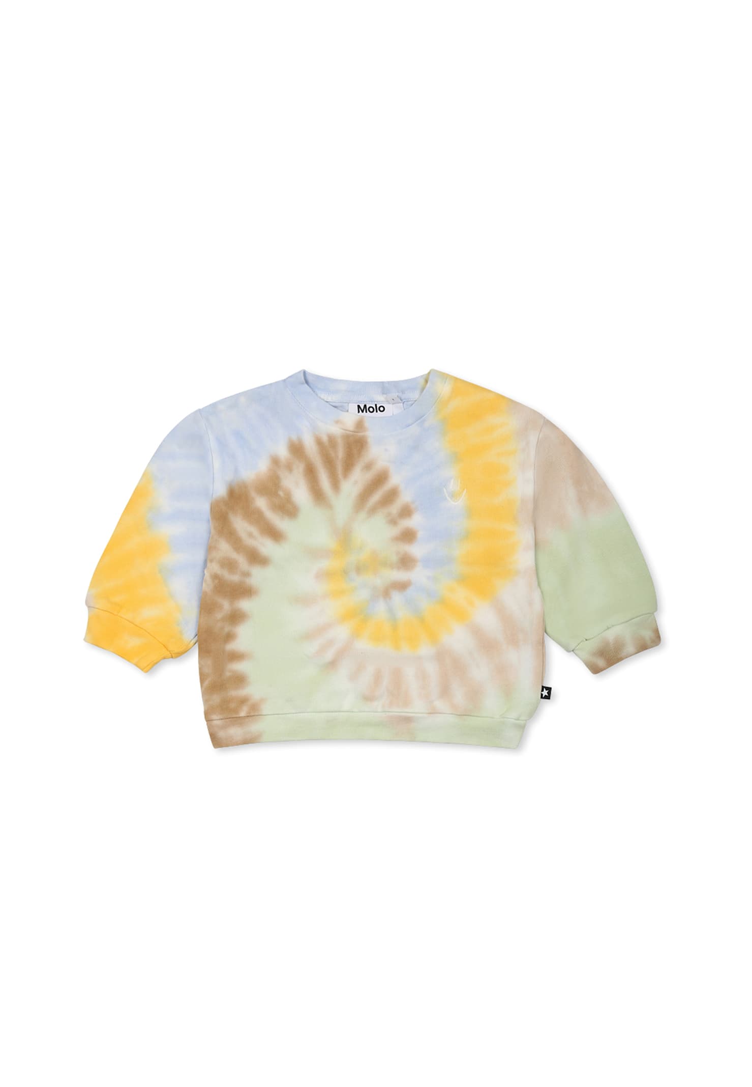 Molo Tie-dye Print Sweatshirt In Multicolor