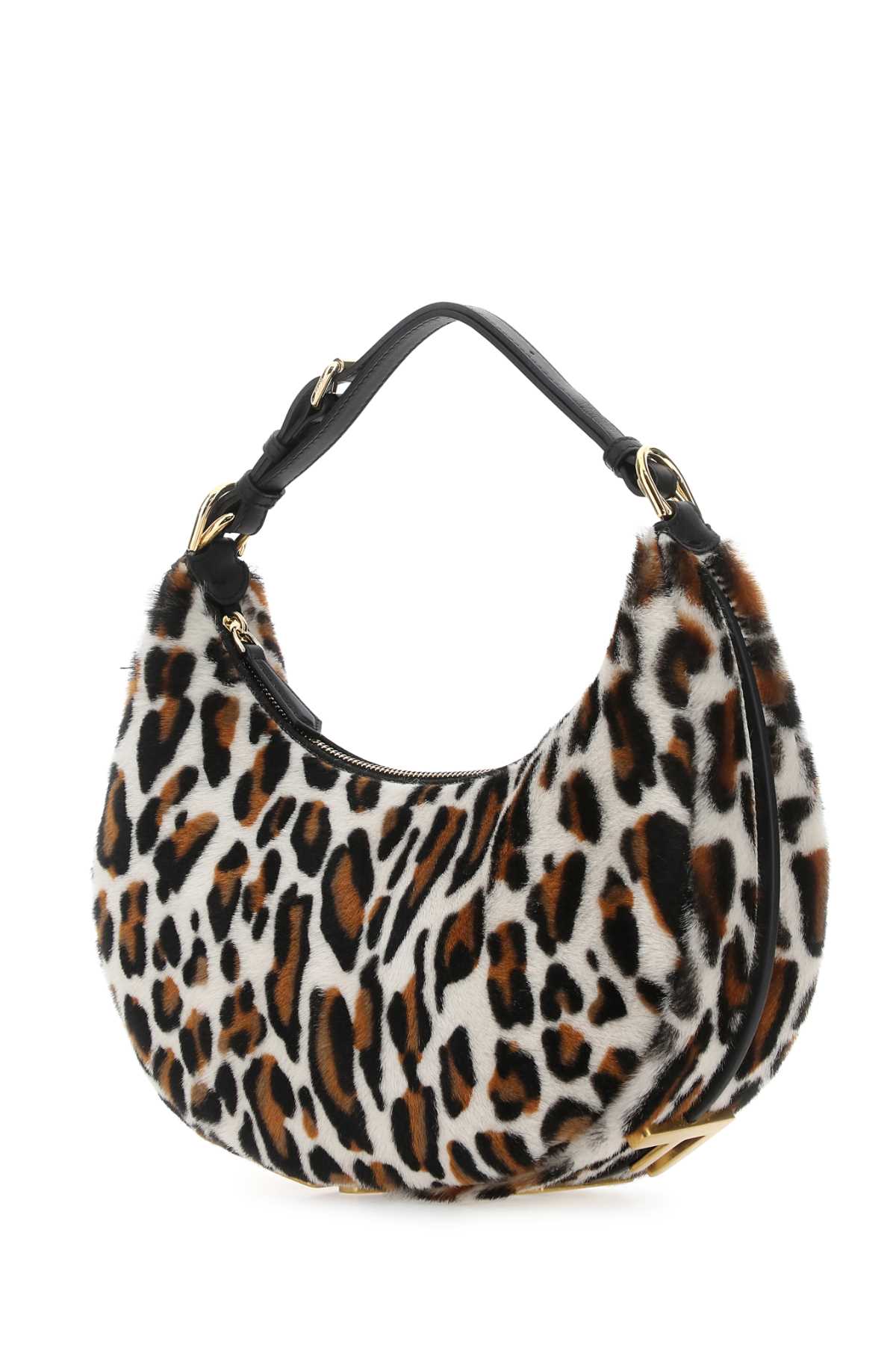 Shop Fendi Printed Calfhair Small Graphy Handbag In F1jcy