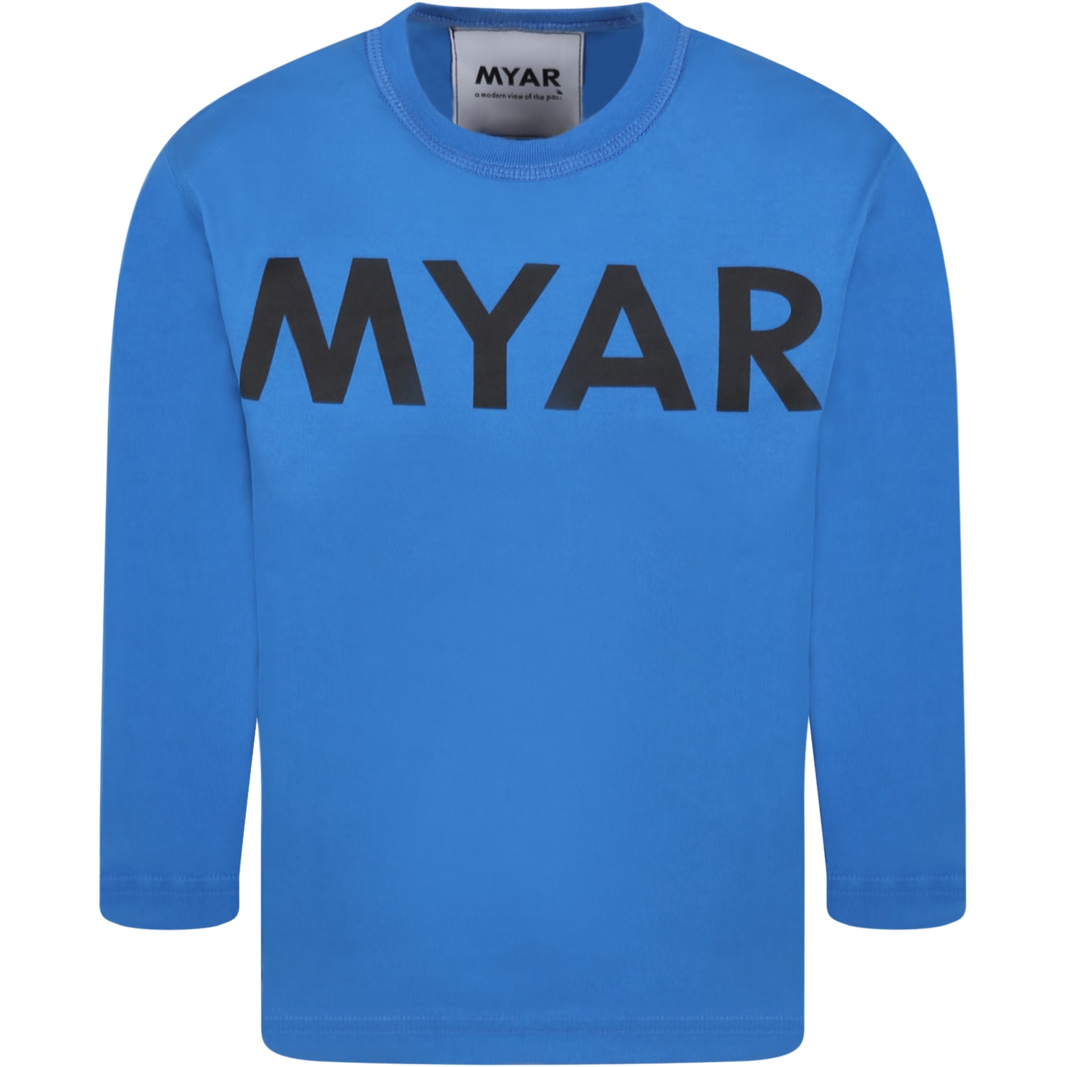 MYAR Blue T-shirt For Boy With Logo