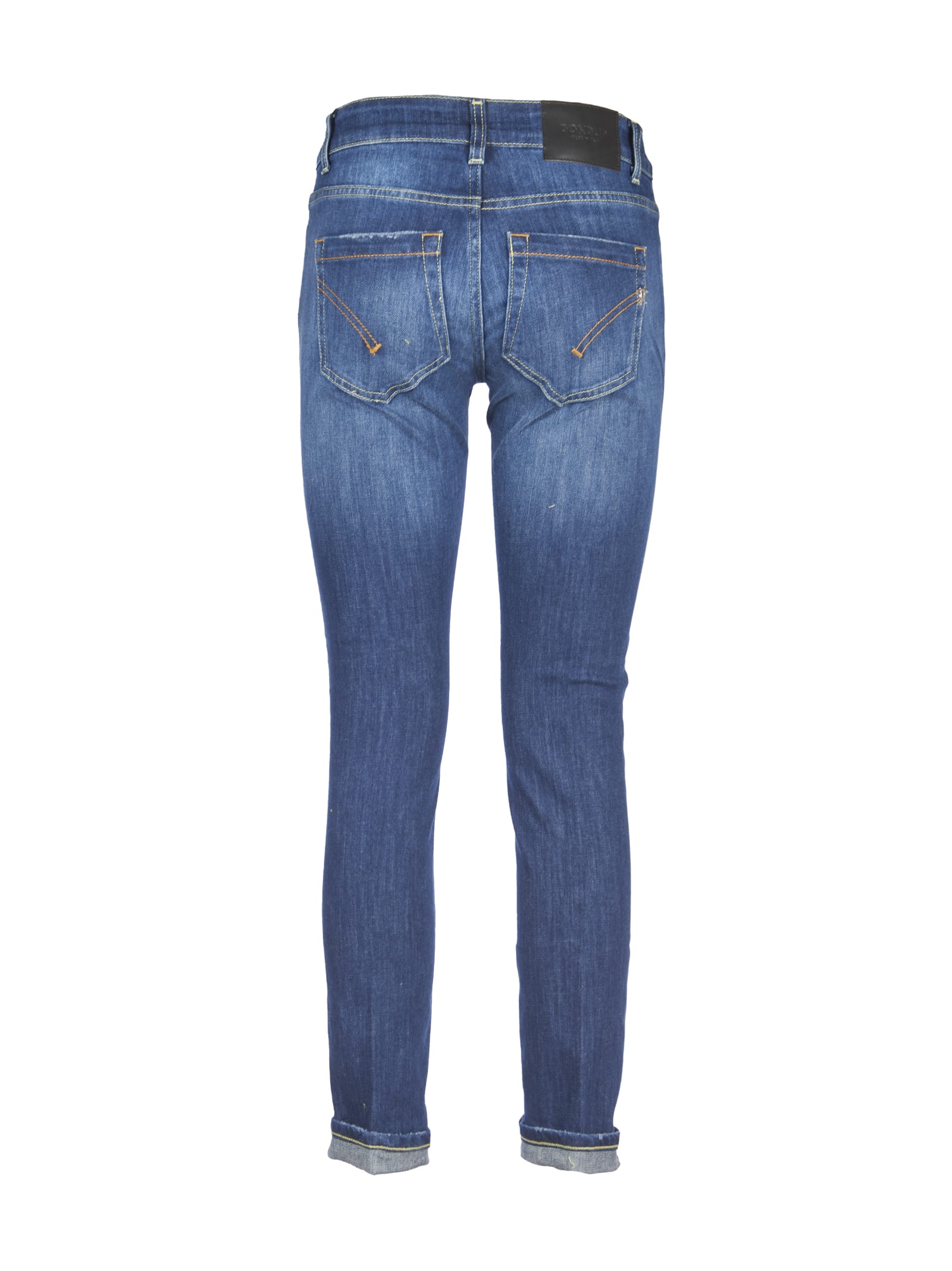 Shop Dondup Mid-rise Skinny Jeans In 800