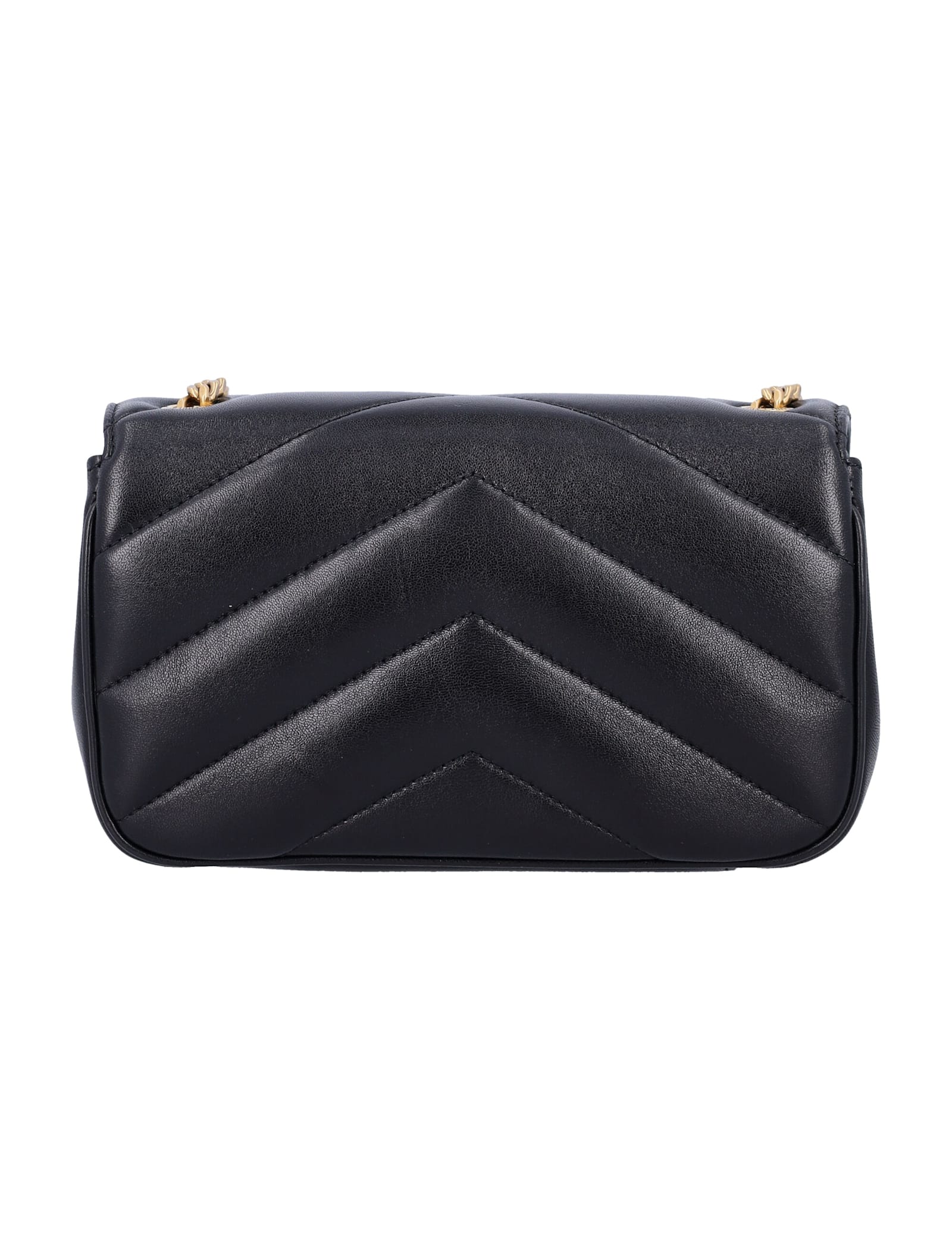 Saint Laurent Loulou Mini Bag In Orange