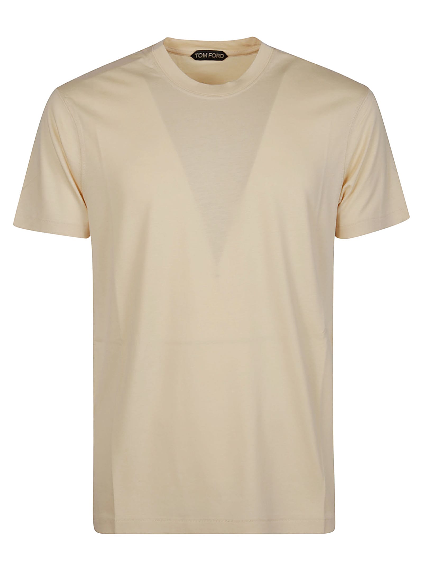 Shop Tom Ford T-shirt In Champagne