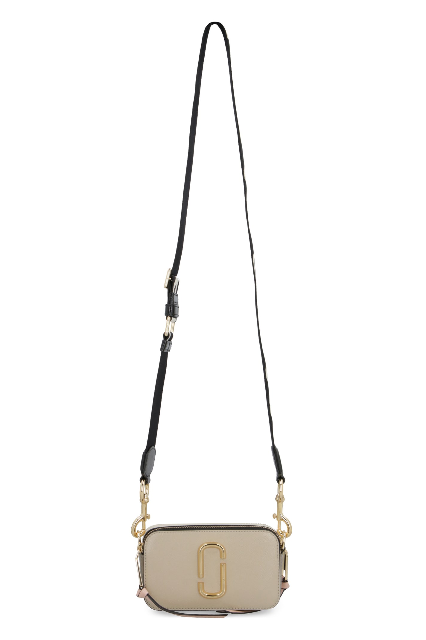 Marc Jacobs The Snapshot Leather Camera Bag In Sand