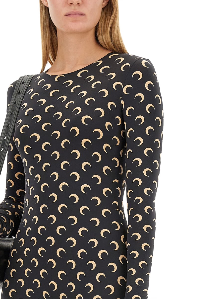 Marine Serre Moon Suit In Black