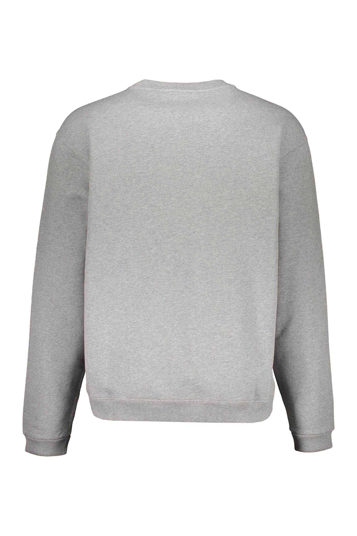 Kenzo Cotton Crew-neck Sweatshirt In Grey