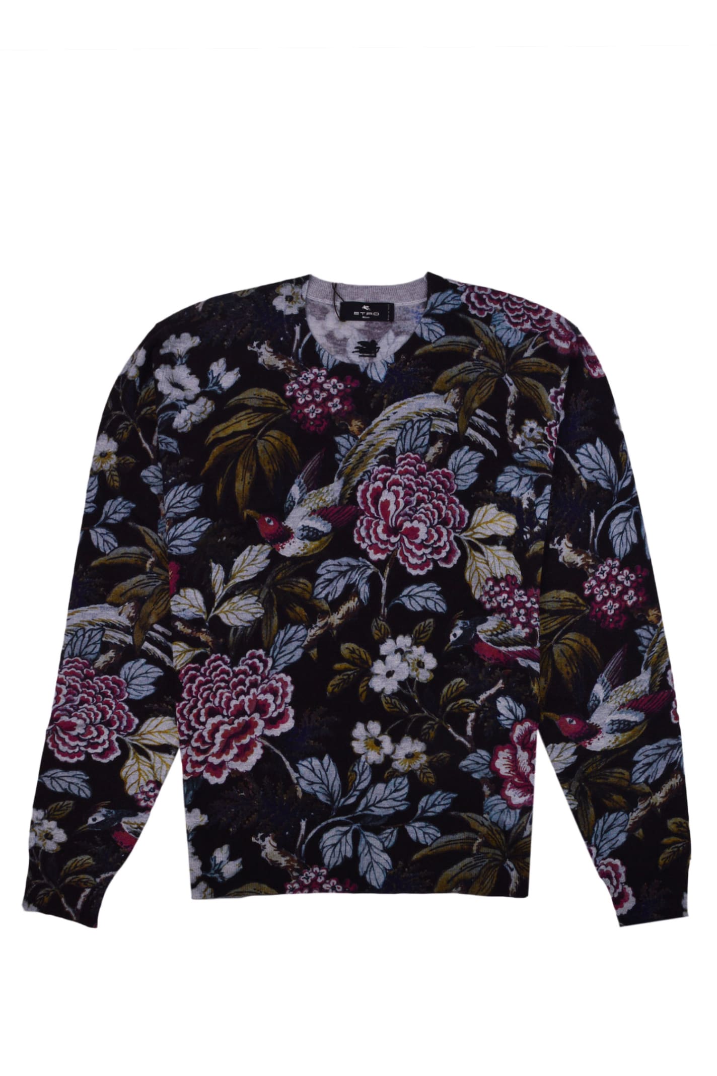 Shop Etro Sweater In Multicolour