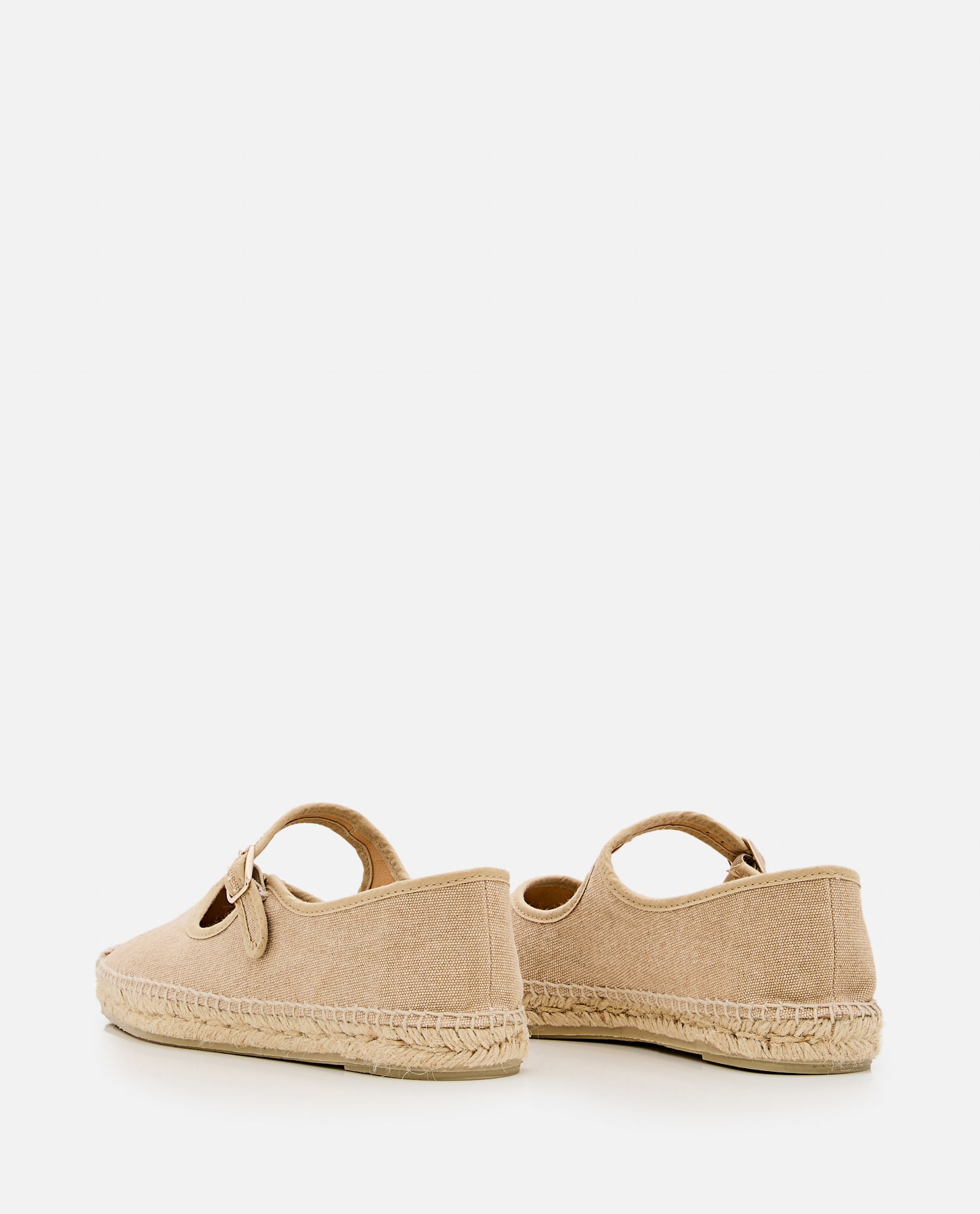 Shop Castaã±er Flat Shoes In Sand