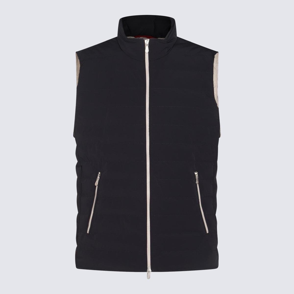 Shop Brunello Cucinelli Black Down Jacket