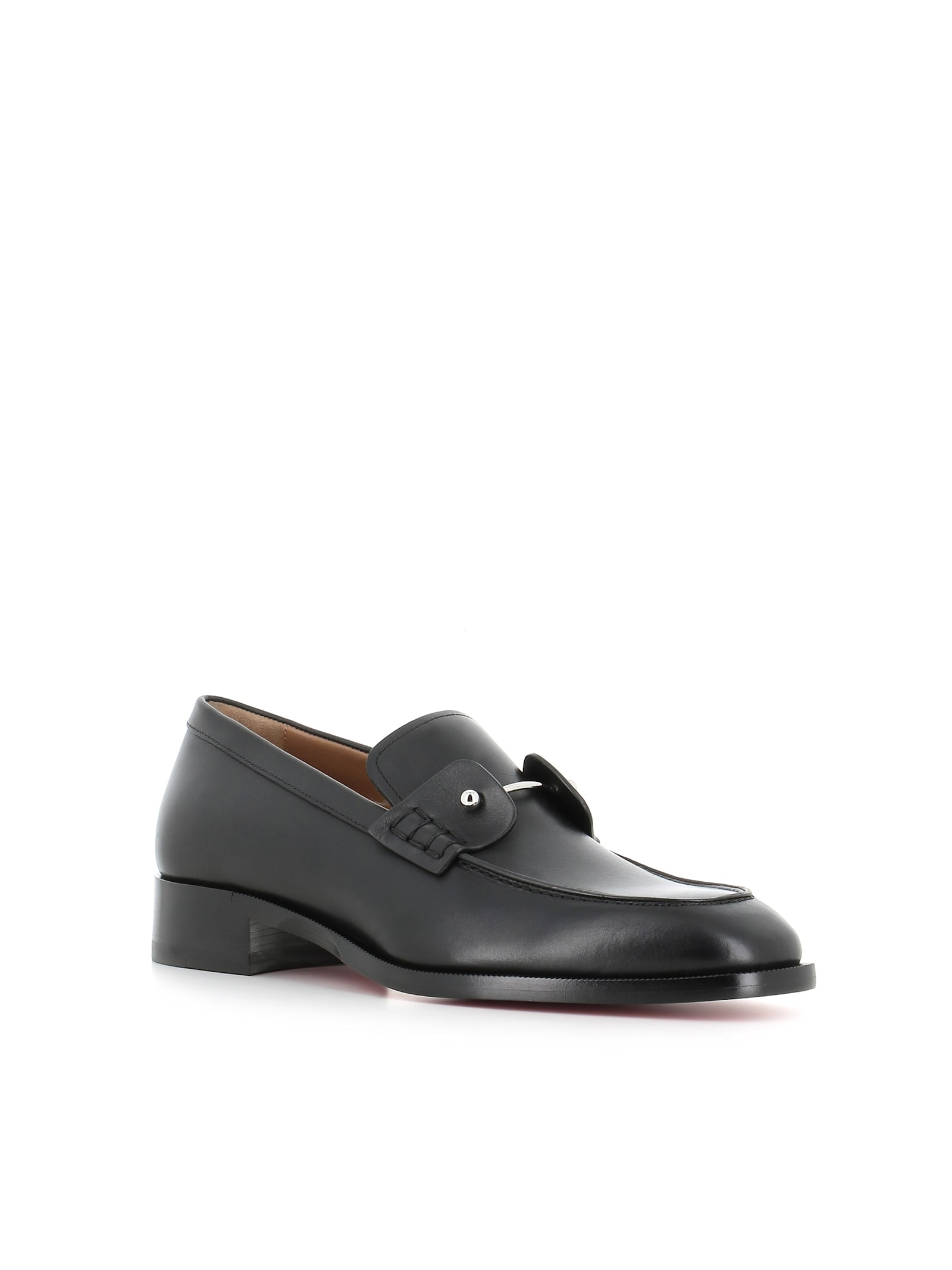 Christian Louboutin Loafer Chambelimoc Flat In Black