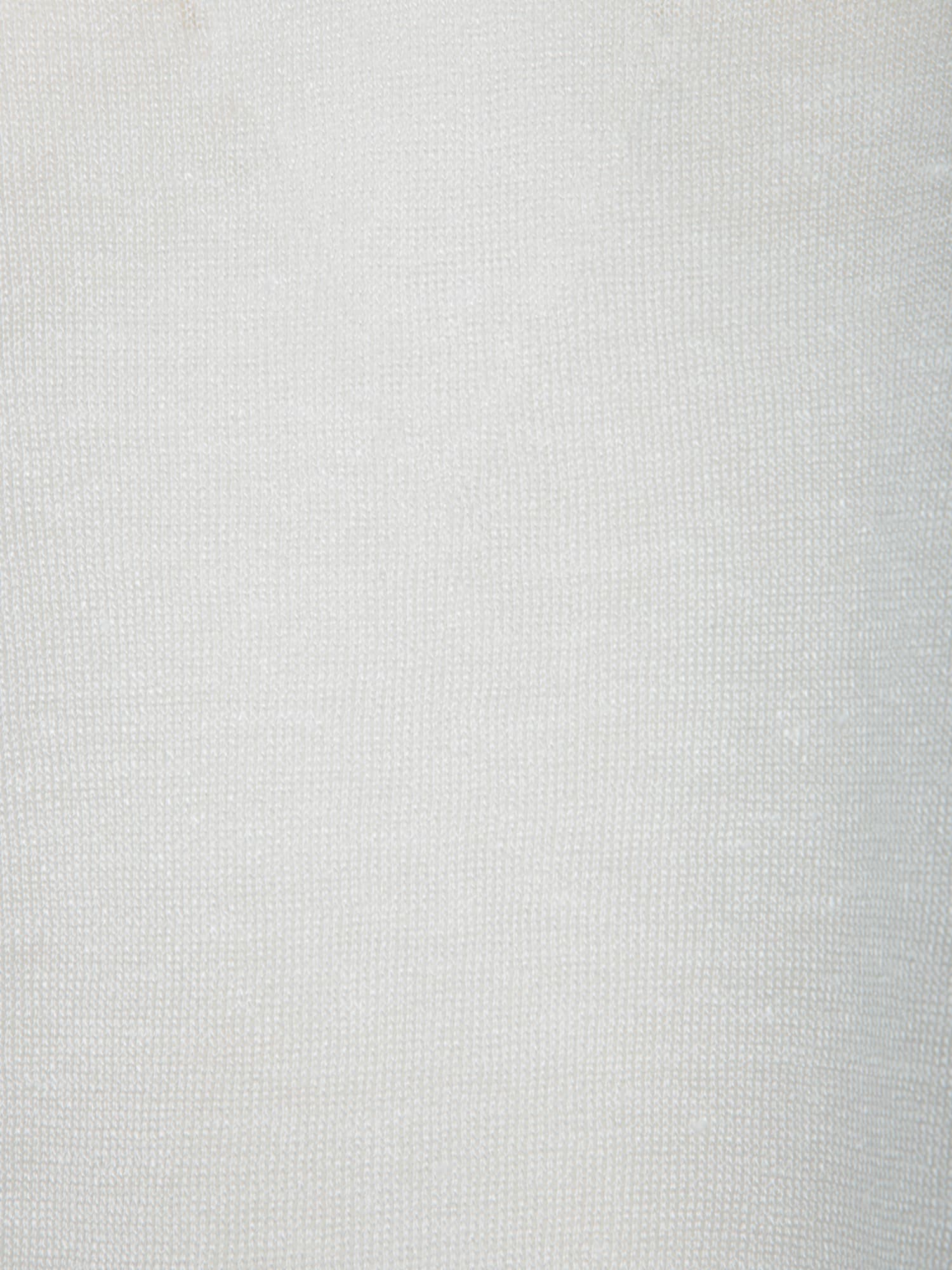 P.a.r.o.s.h Cream Linen And Viscose Sweater In Ivory
