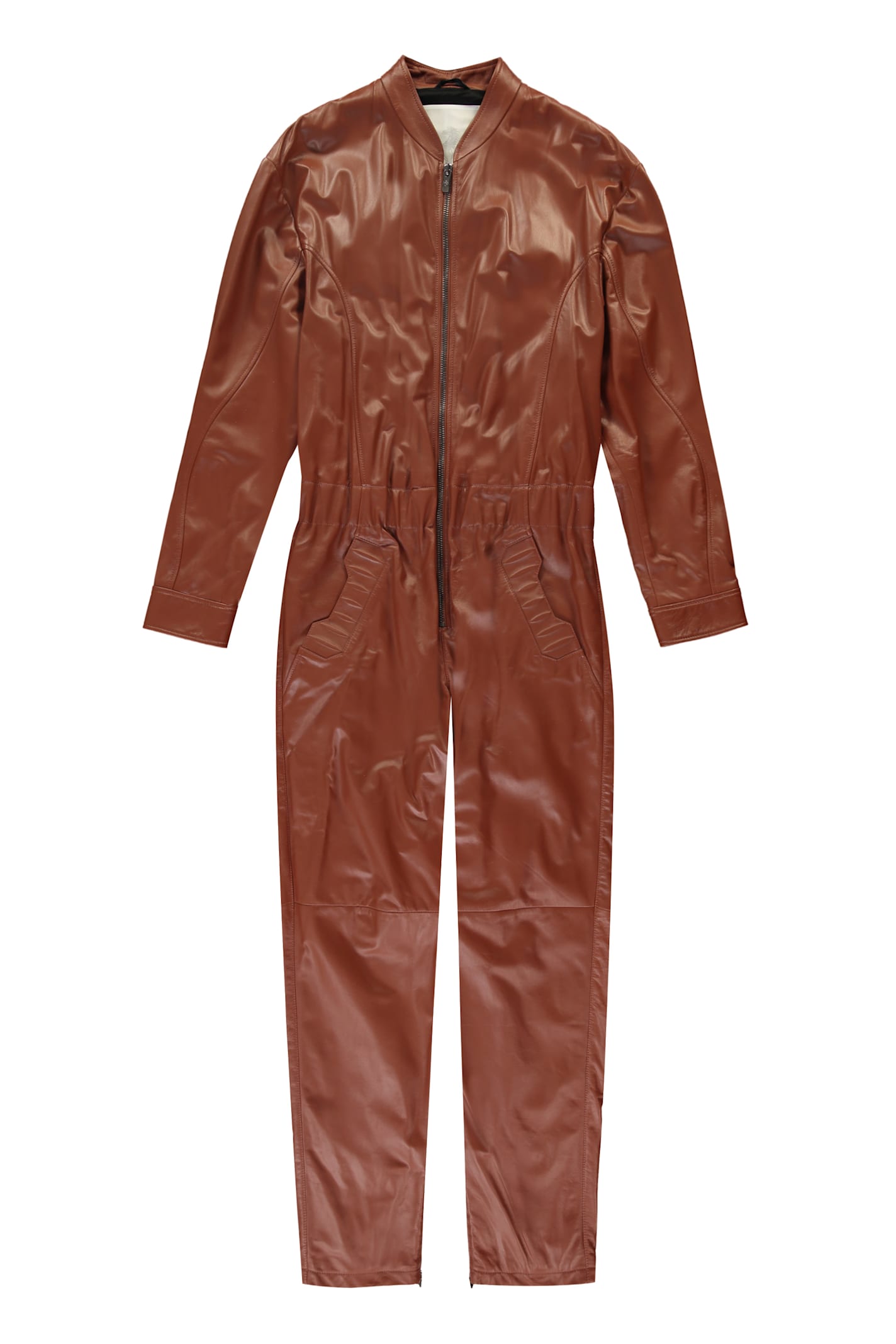 Leather Jumpsuit