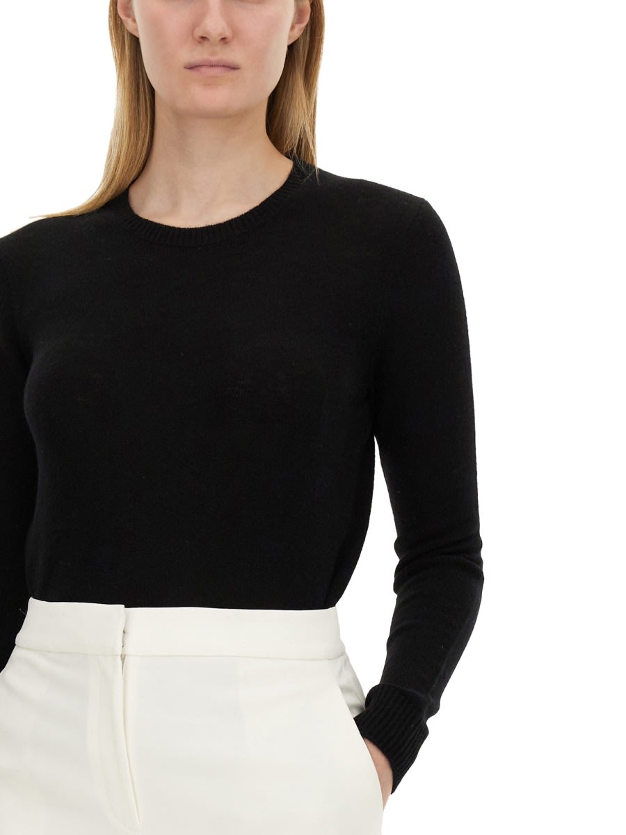 Shop Theory Cashmere Sweater In Black