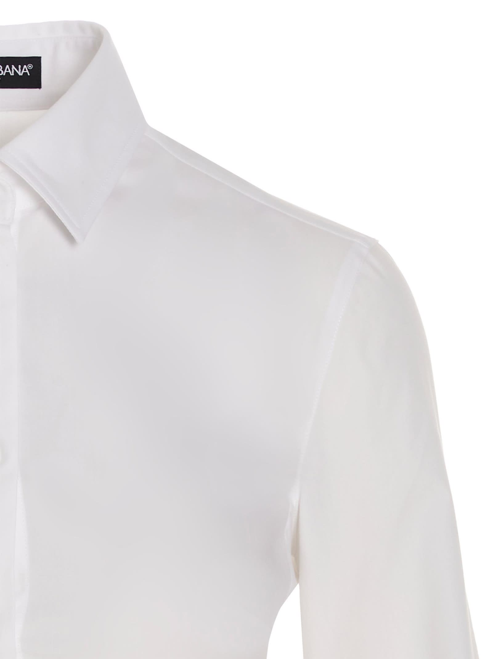 Shop Dolce & Gabbana Essential Shirt In White