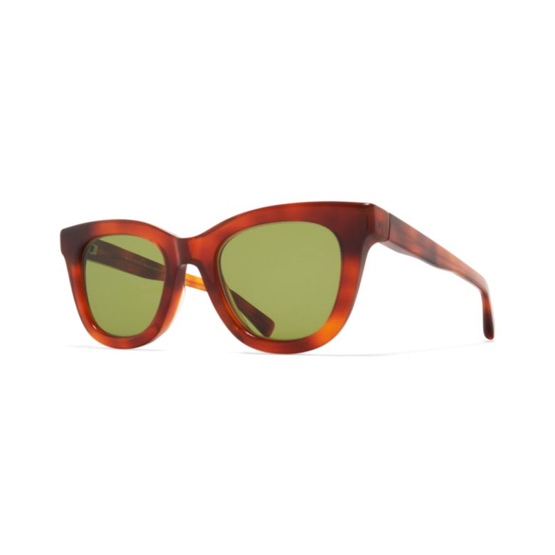 Mykita Laimi620 C214 Soft Havana Shin In Red
