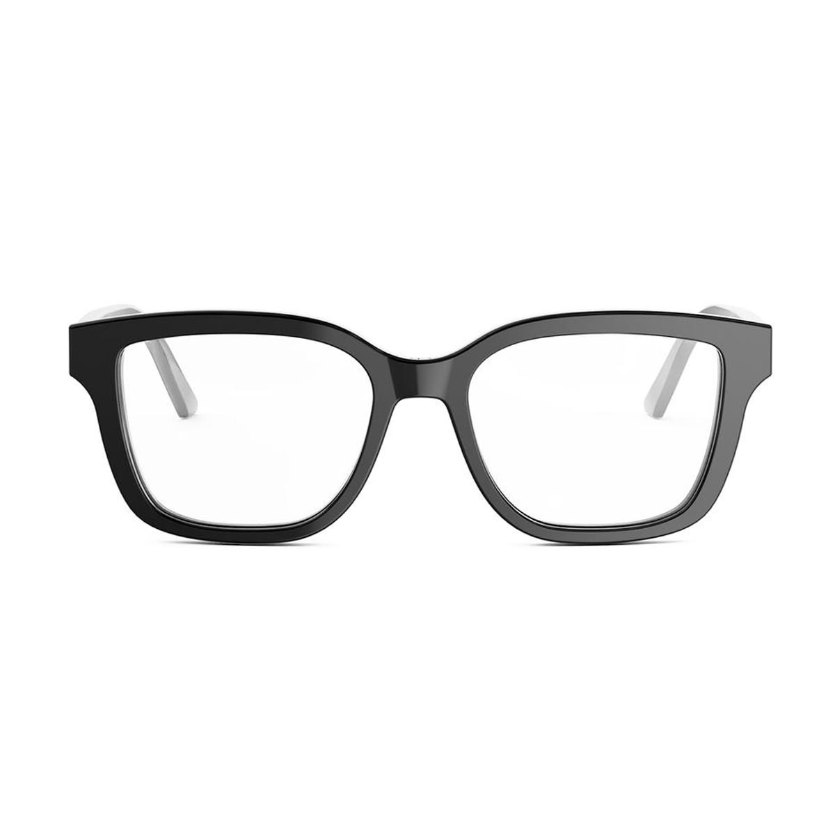 Dior Glowo B1i 1000 Nero Lucido Glasses In Black