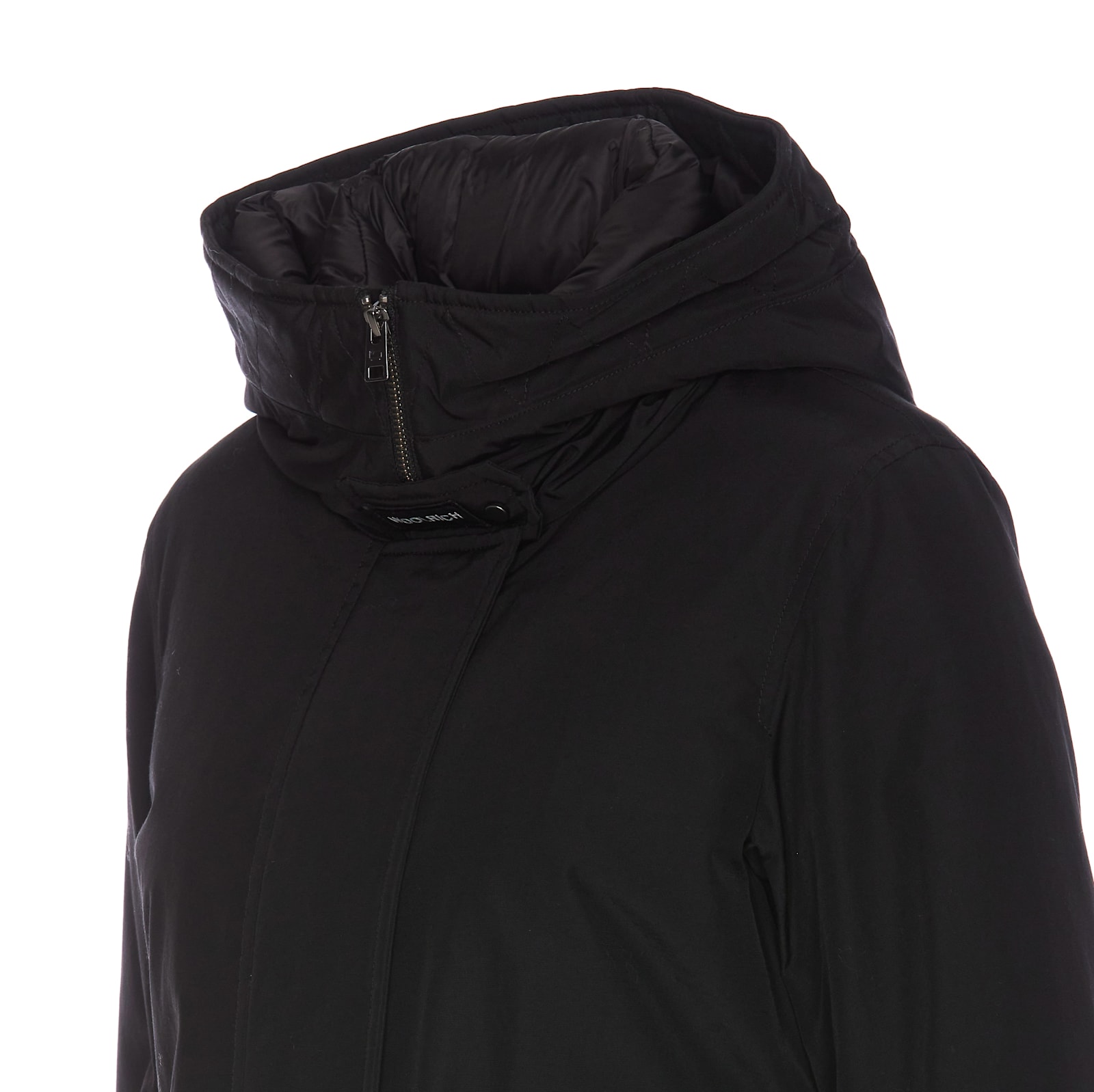 Shop Woolrich 3 In 1authentic Parka In Black