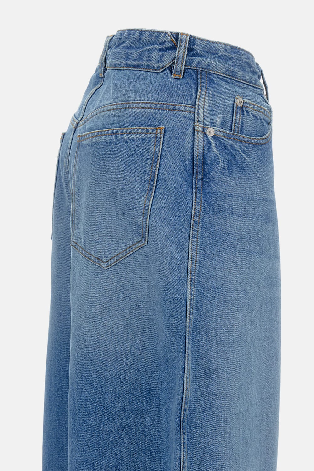 Jacquemus Le De-nimes Le De-nimes Ovalo Jeans In Blue