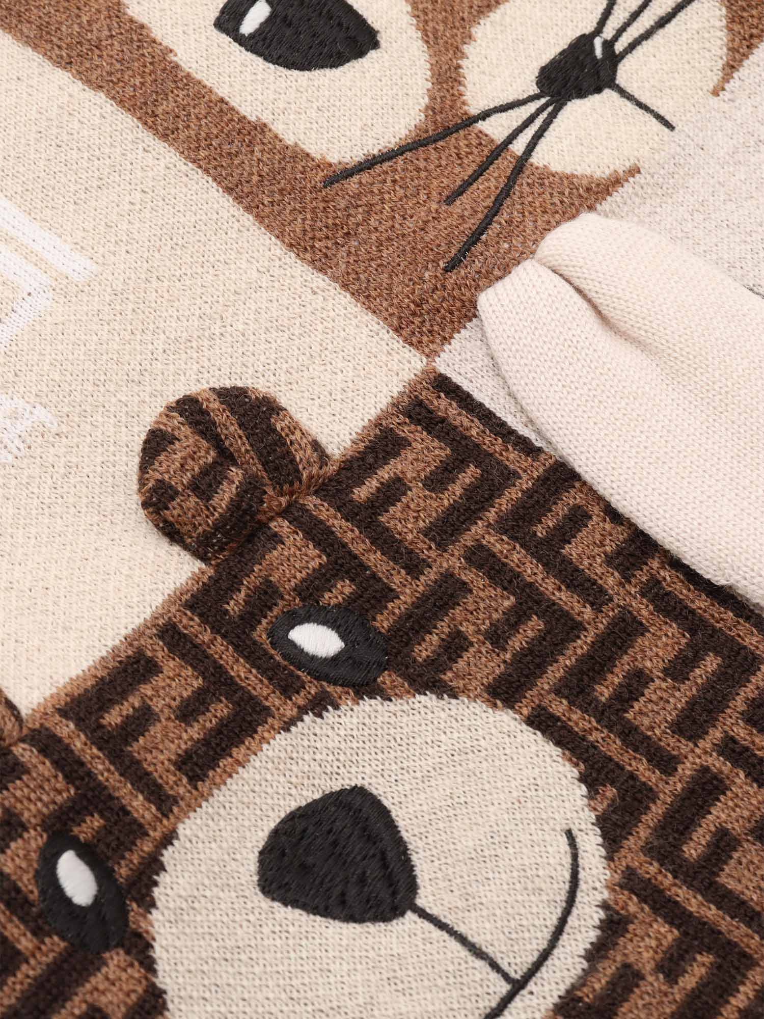 Fendi Sweater In Multicolor
