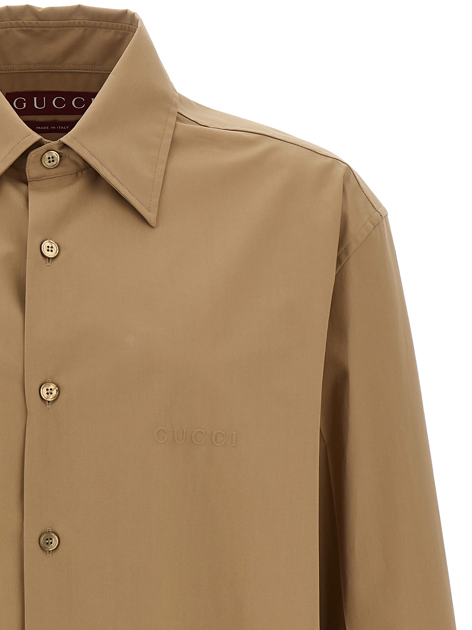 Gucci T-shirt With Embossed Logo