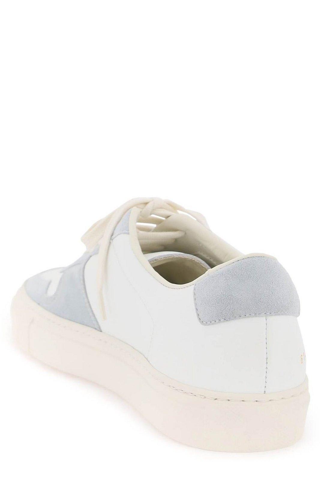 Shop Common Projects Bball Low-top Sneakers In Baby Blue (white)