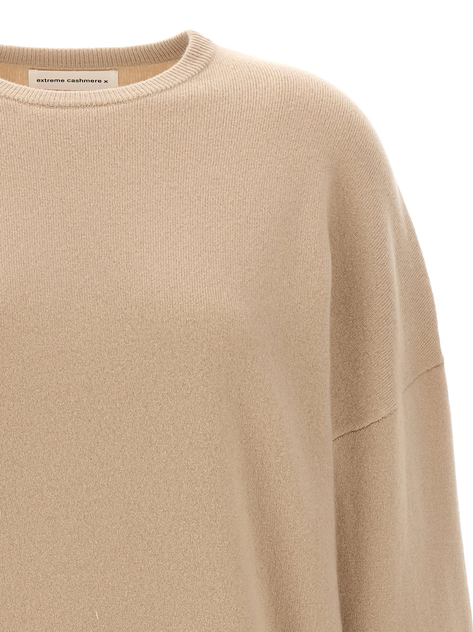 Shop Extreme Cashmere N°355 Tes Sweater In Beige