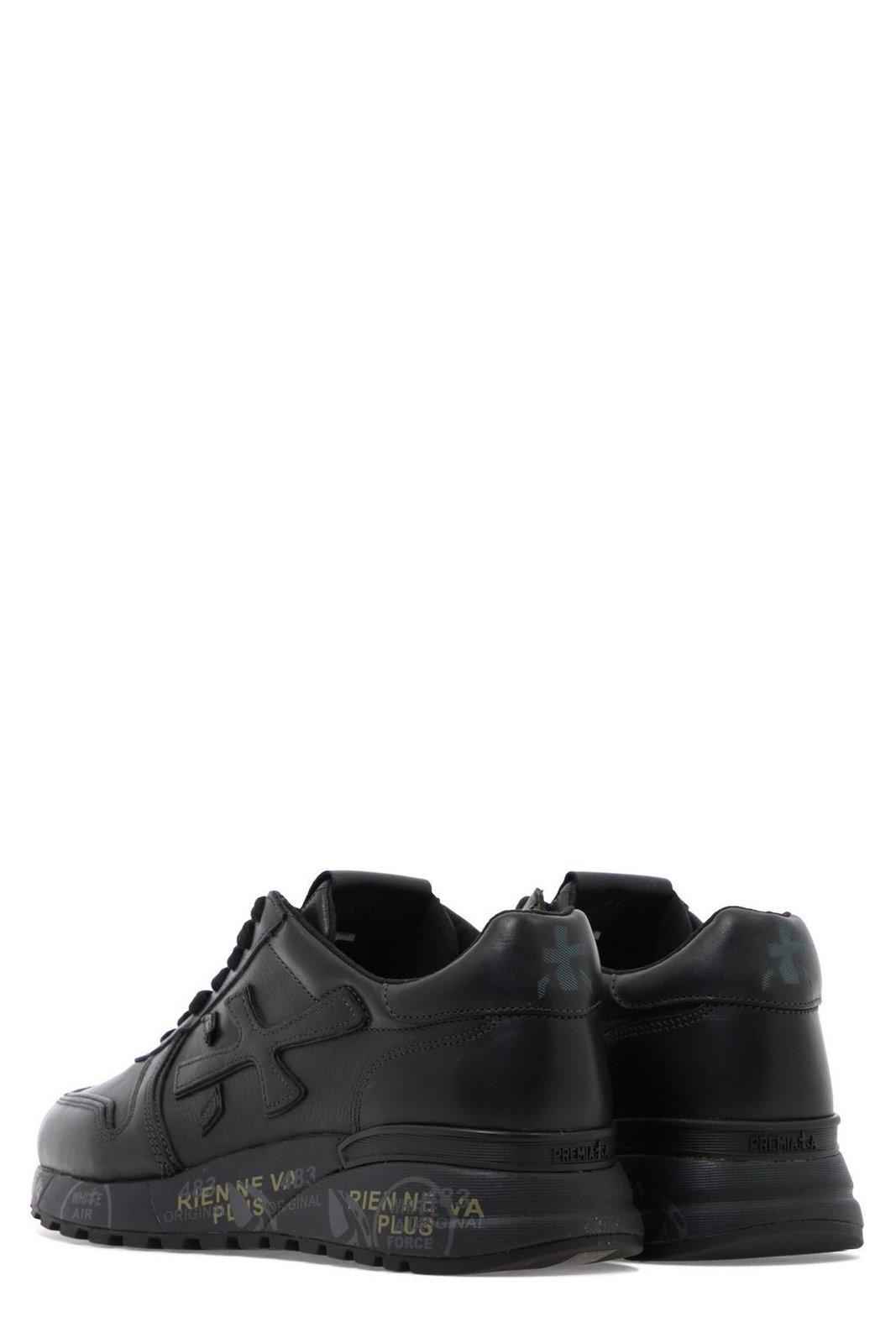 Premiata Mick Lace-up Sneakers In Black