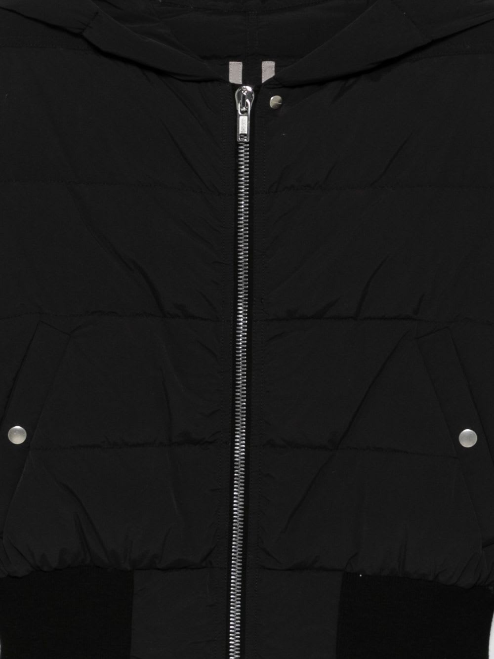 Rick Owens Hooded Jkt In Black