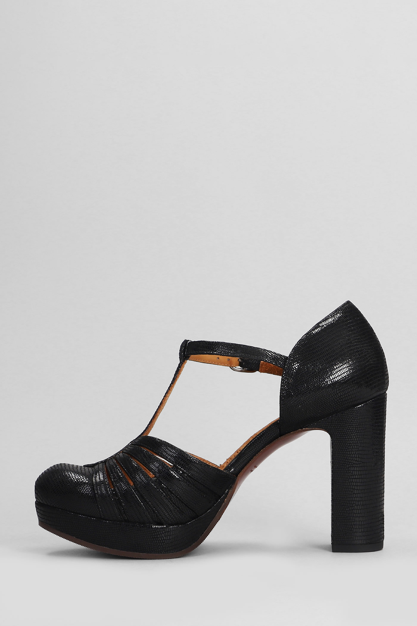 Shop Chie Mihara Yaisu Pumps In Black Leather