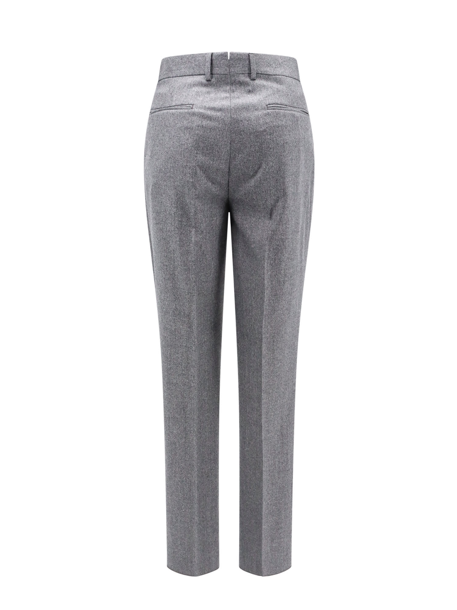 Shop Zegna Trouser In Grey